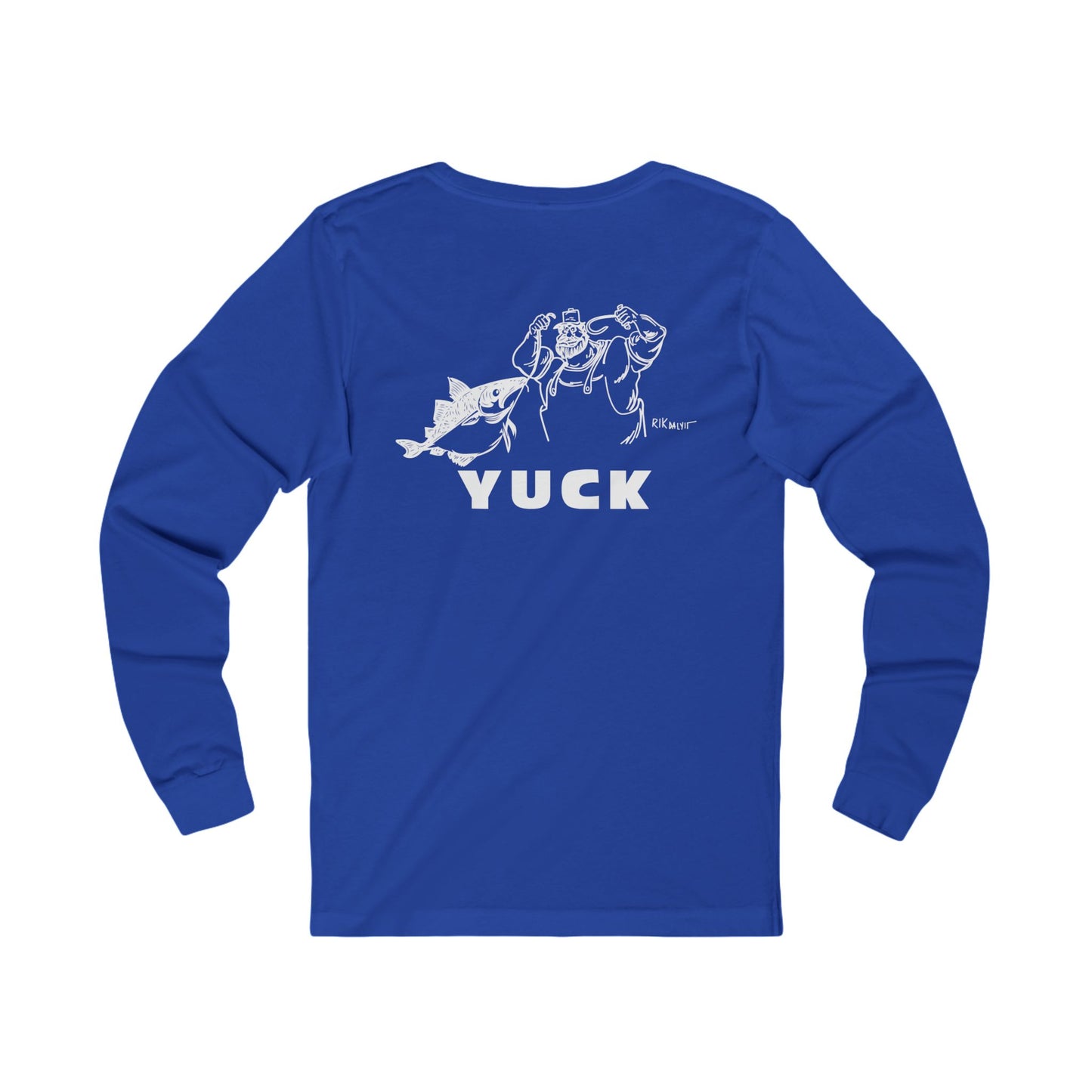 YUCK Long Sleeve Crewneck Tee