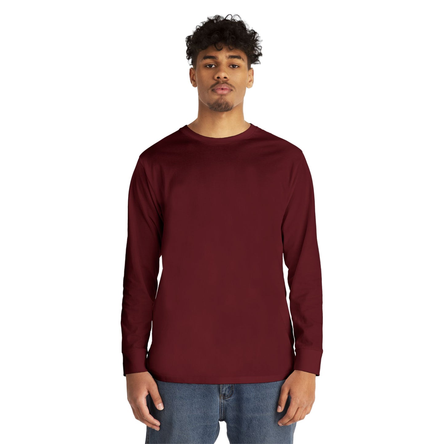 Damn Catch Fish Long Sleeve Crewneck Tee