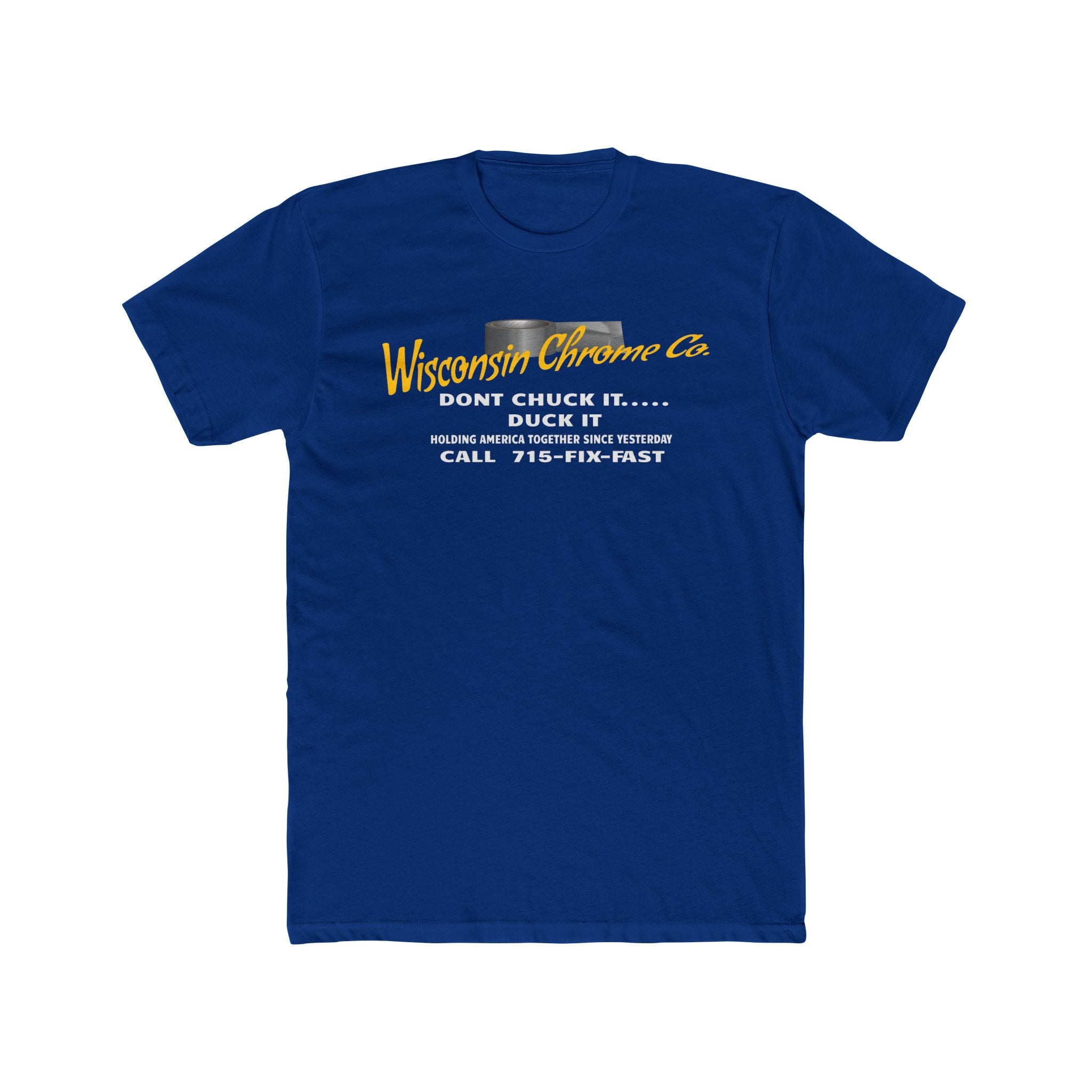 Wisconsin Chrome Unisex Cotton Crew Tee