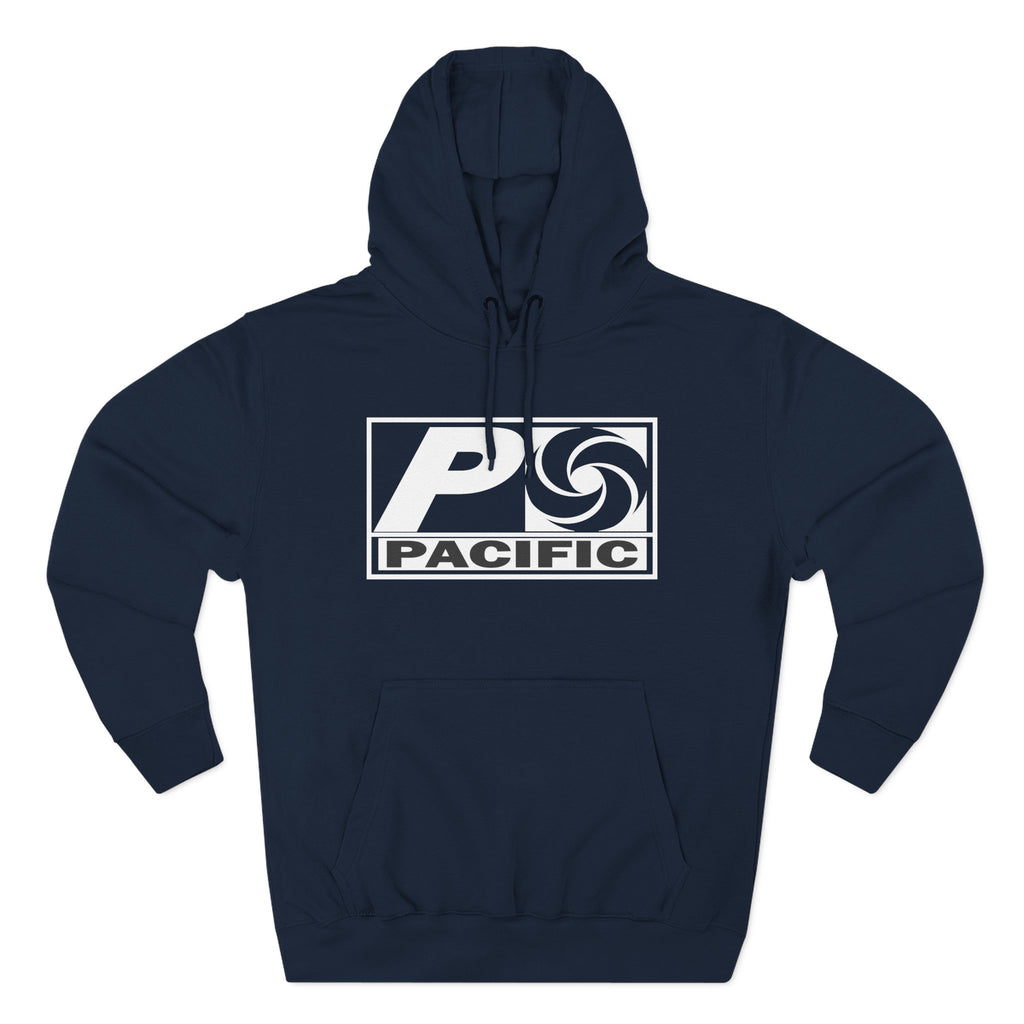 Pacific Swirl Three-Panel Fleece Hoodie 54N