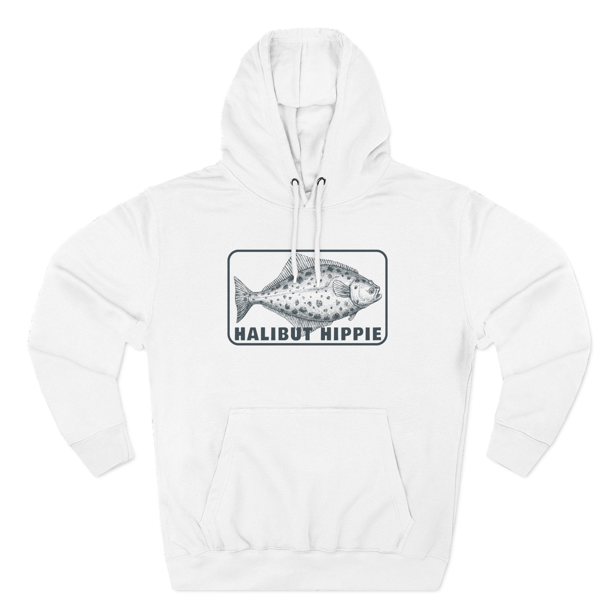 Halibut Hippie Three-Panel Fleece Hoodie 54N