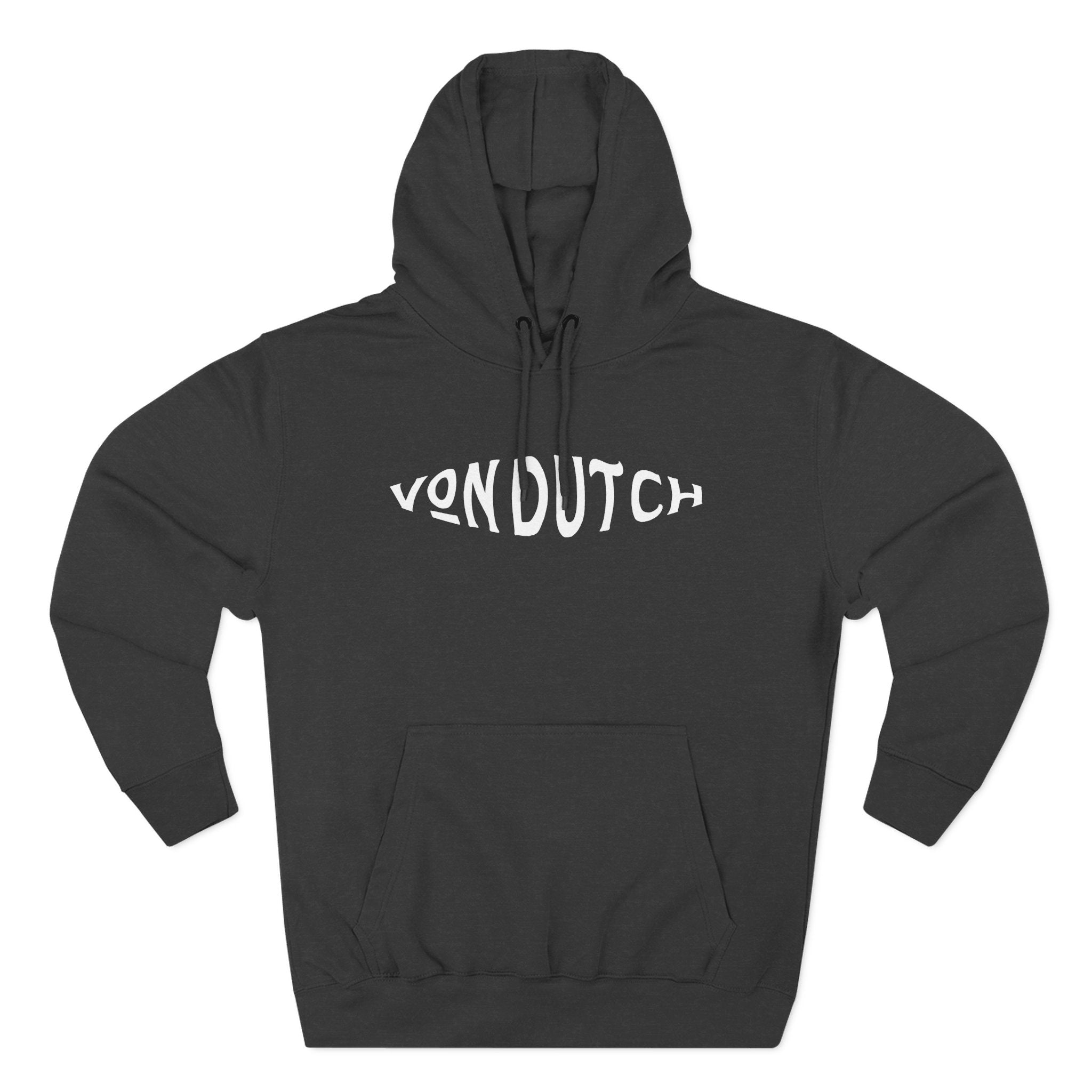 Von Dutch Three-Panel Fleece Hoodie