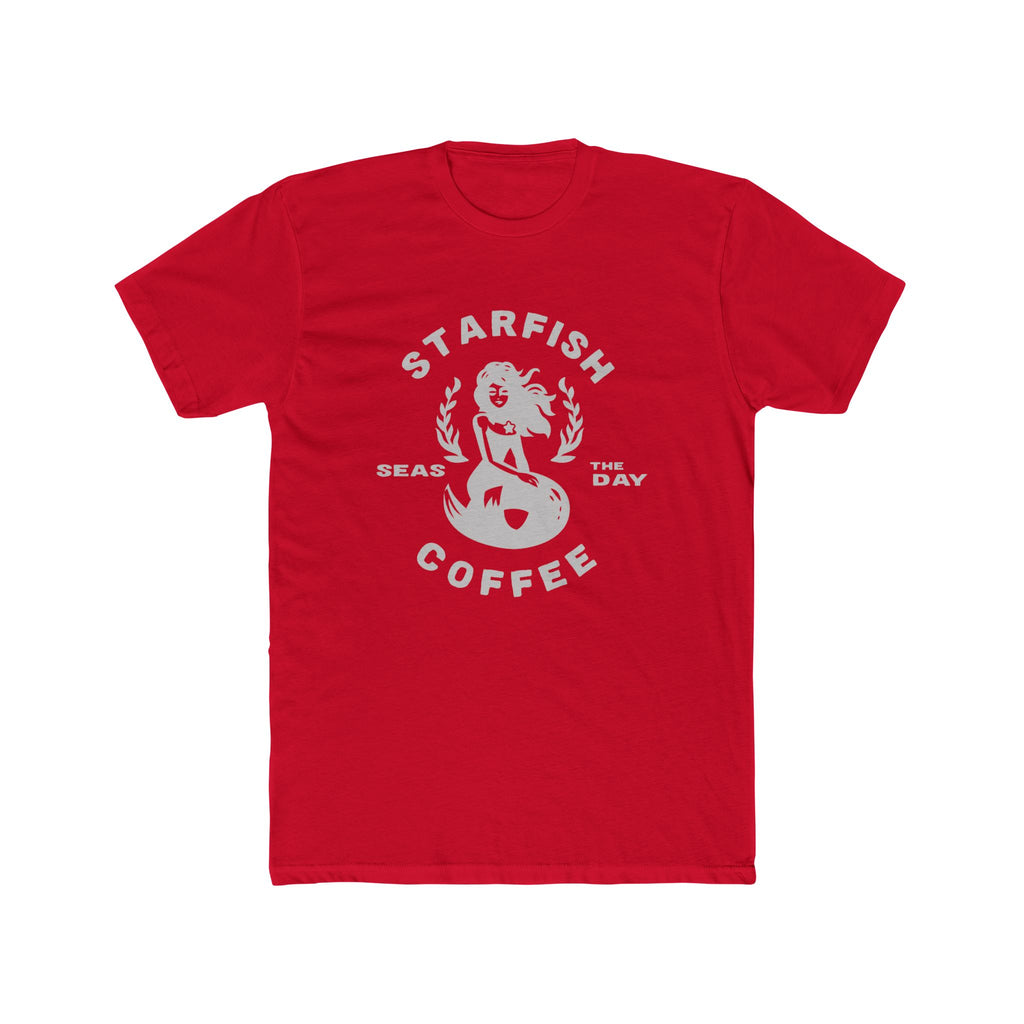 Starfish Coffee Unisex Cotton Crew Tee
