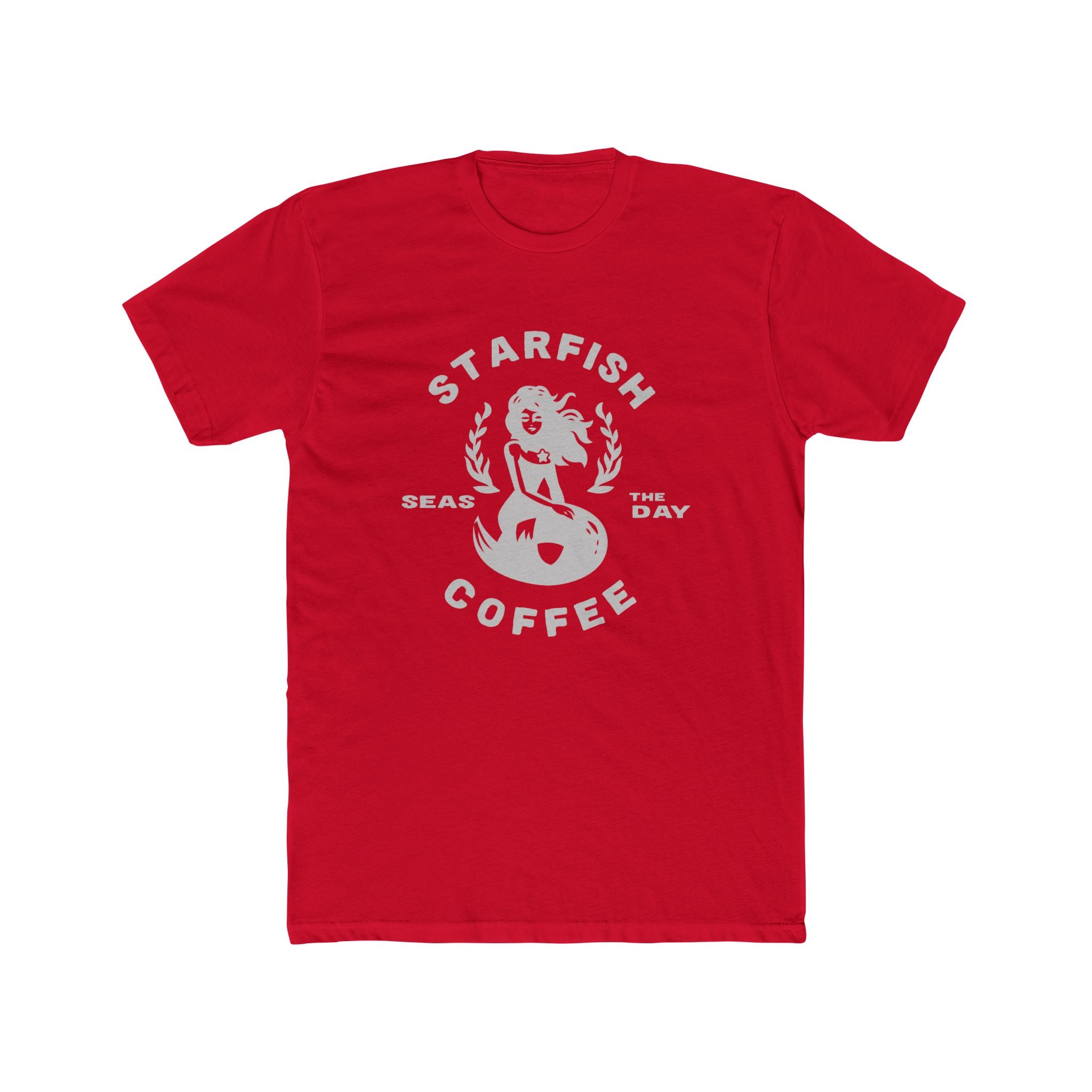 Starfish Coffee Unisex Cotton Crew Tee