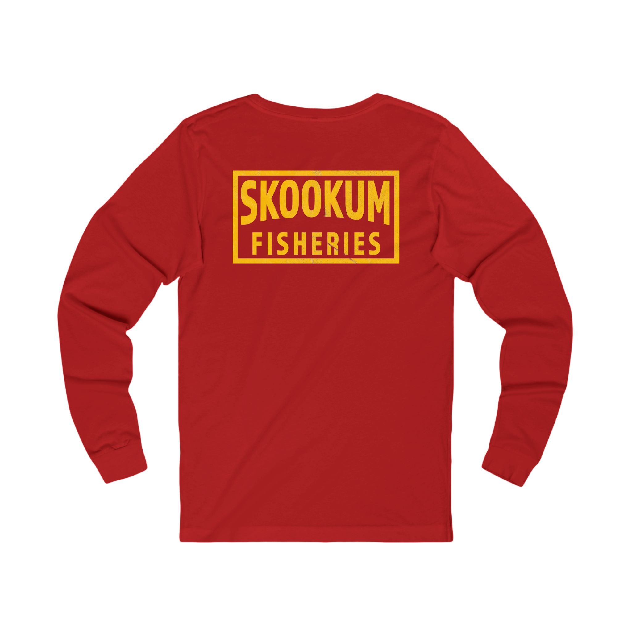 Skookum Fish Unisex Jersey Long Sleeve Tee 54N