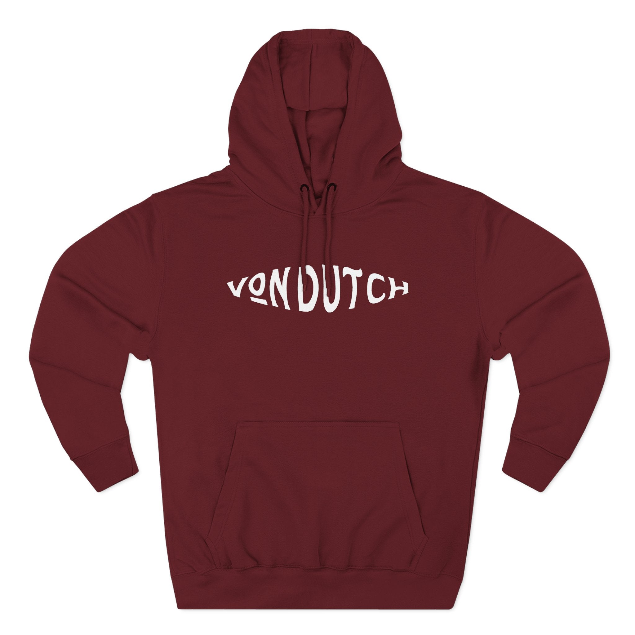 Von Dutch Three-Panel Fleece Hoodie