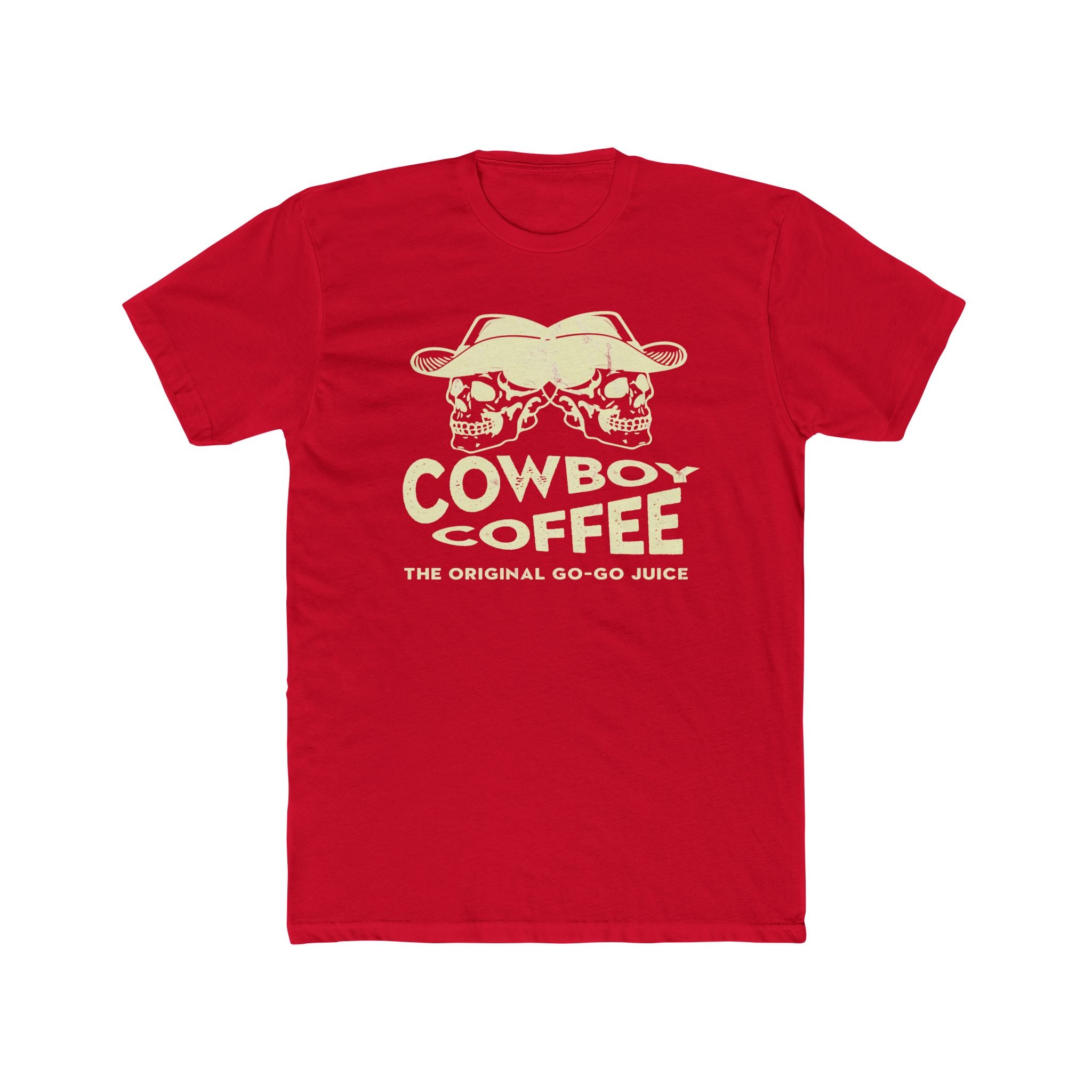 Cowboy Coffee Unisex Cotton Crew Tee