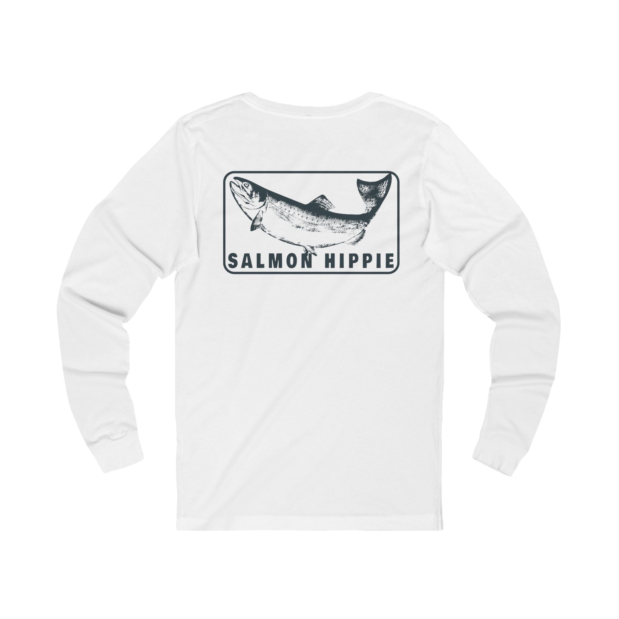 Salmon Hippie Unisex Jersey Long Sleeve Tee 54N
