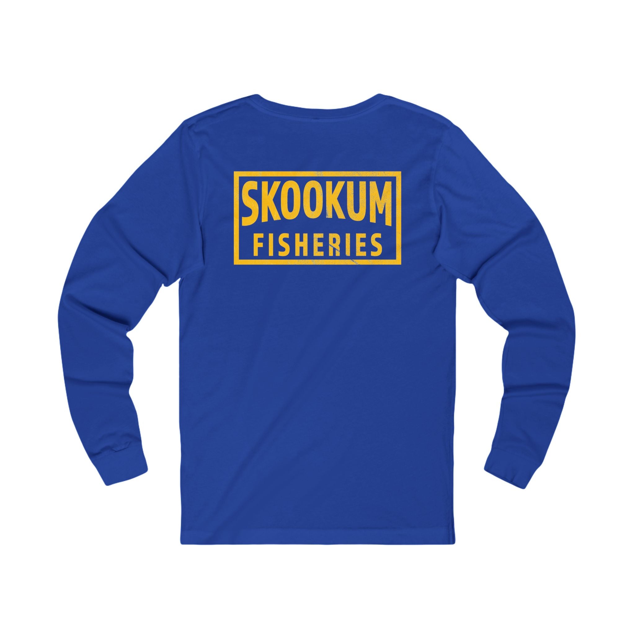 Skookum Fish Unisex Jersey Long Sleeve Tee 54N