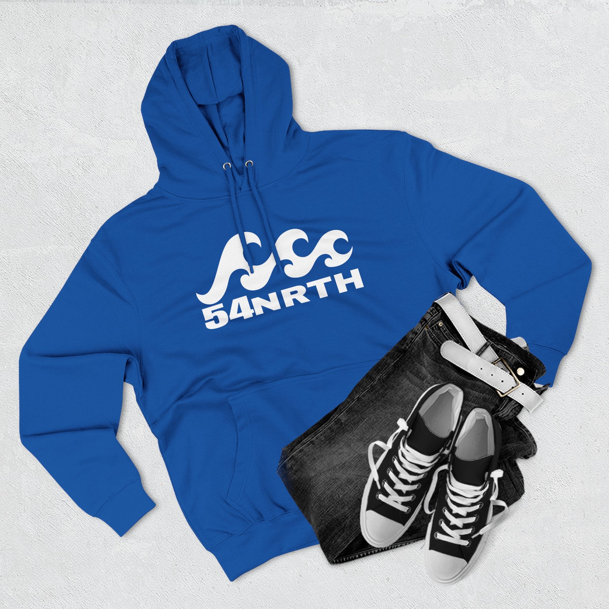 Wave Rider Three-Panel Fleece Hoodie 54N