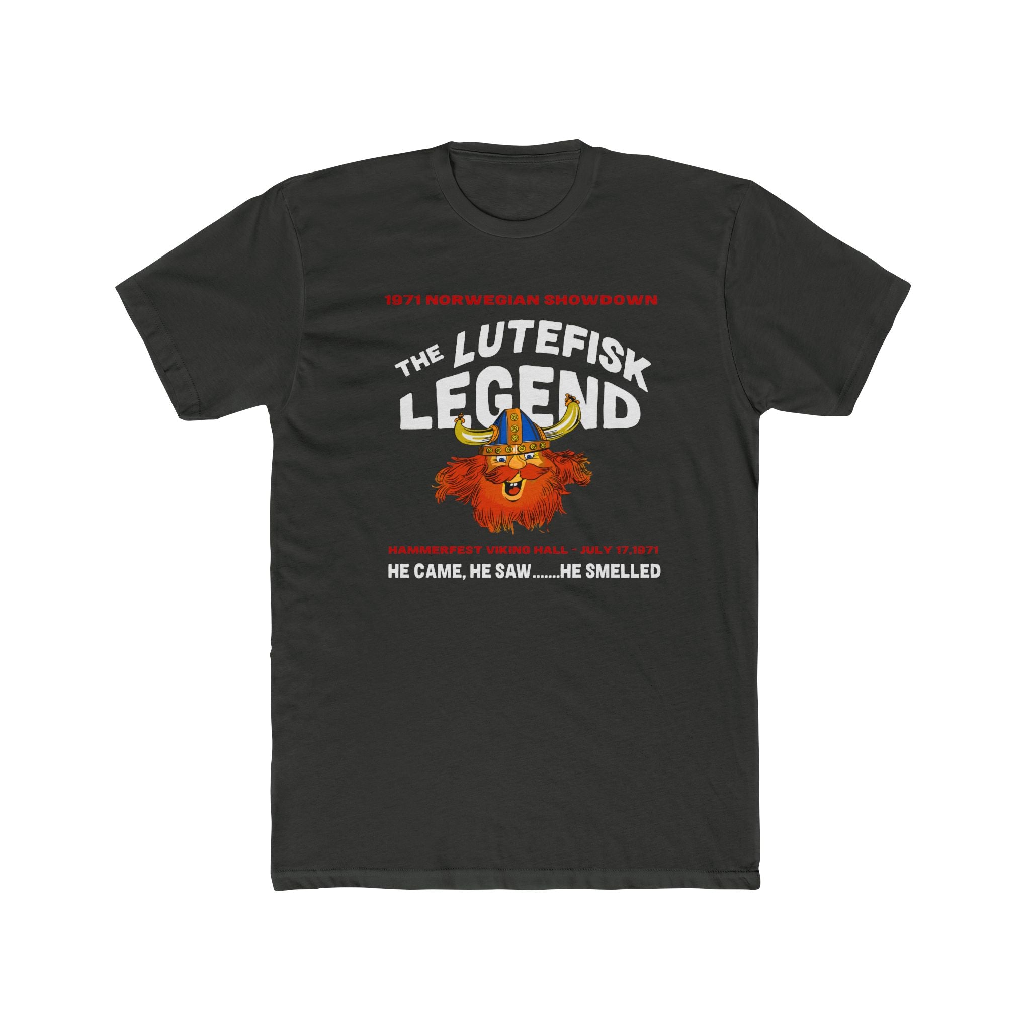 Lutefisk Legend Unisex Cotton Crew Tee