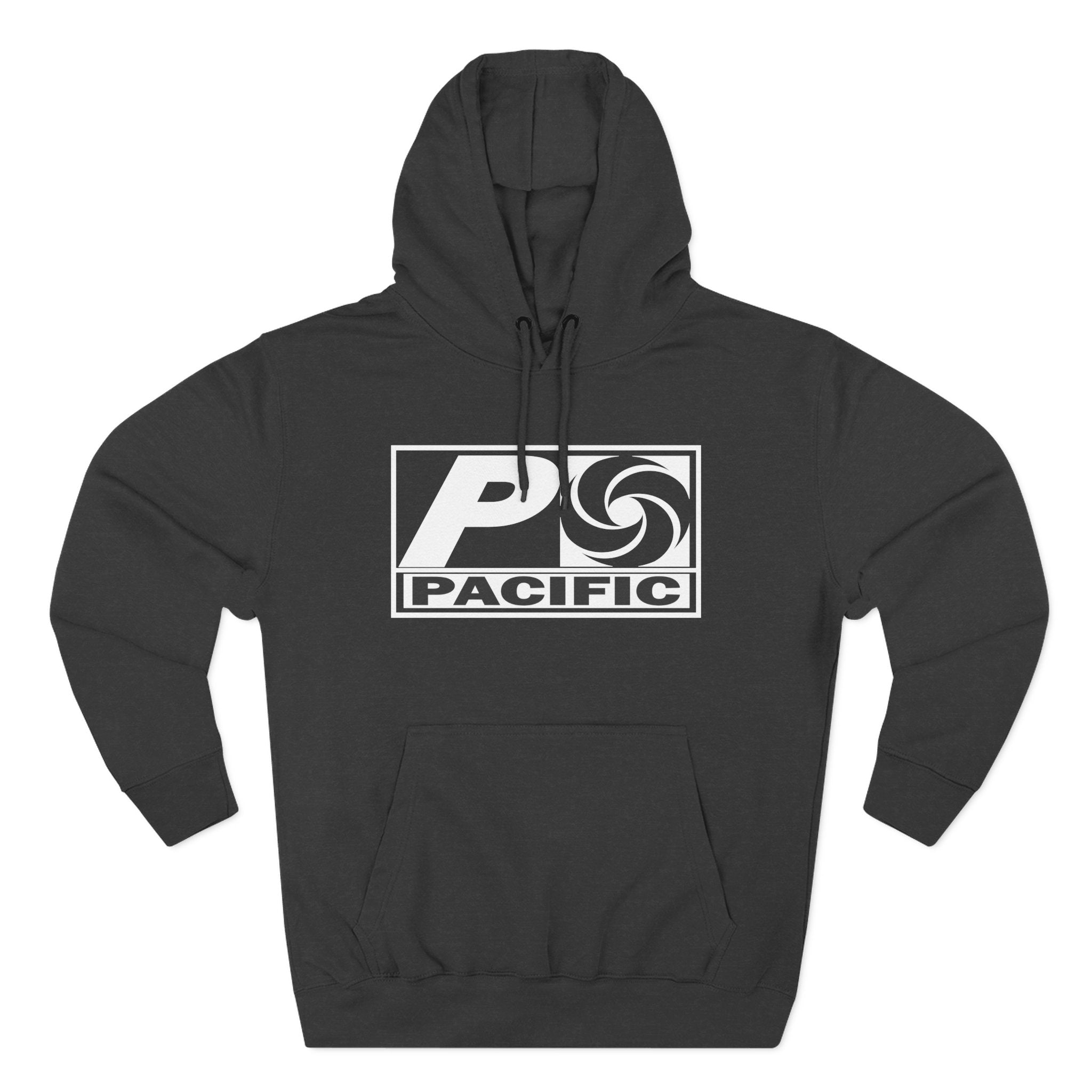 Pacific Swirl Three-Panel Fleece Hoodie 54N