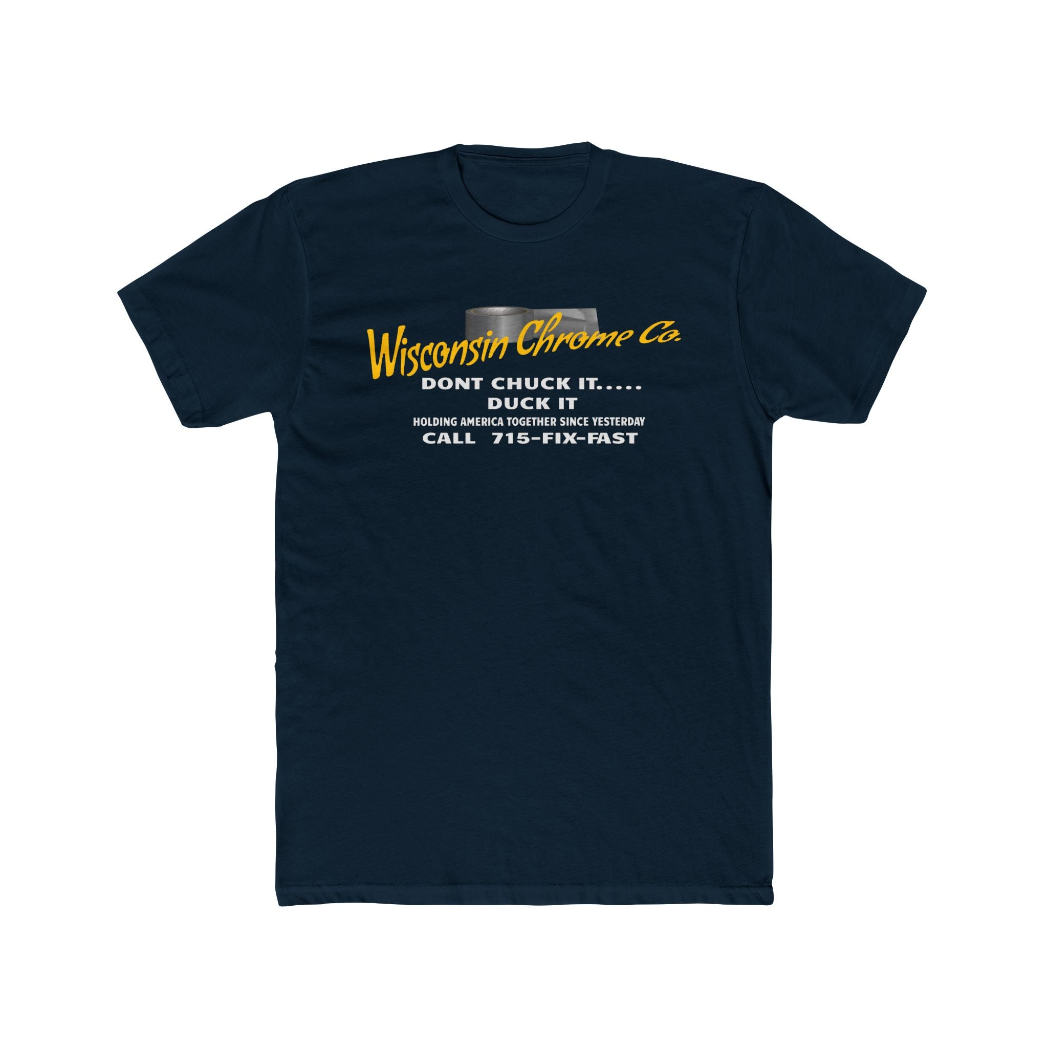 Wisconsin Chrome Unisex Cotton Crew Tee