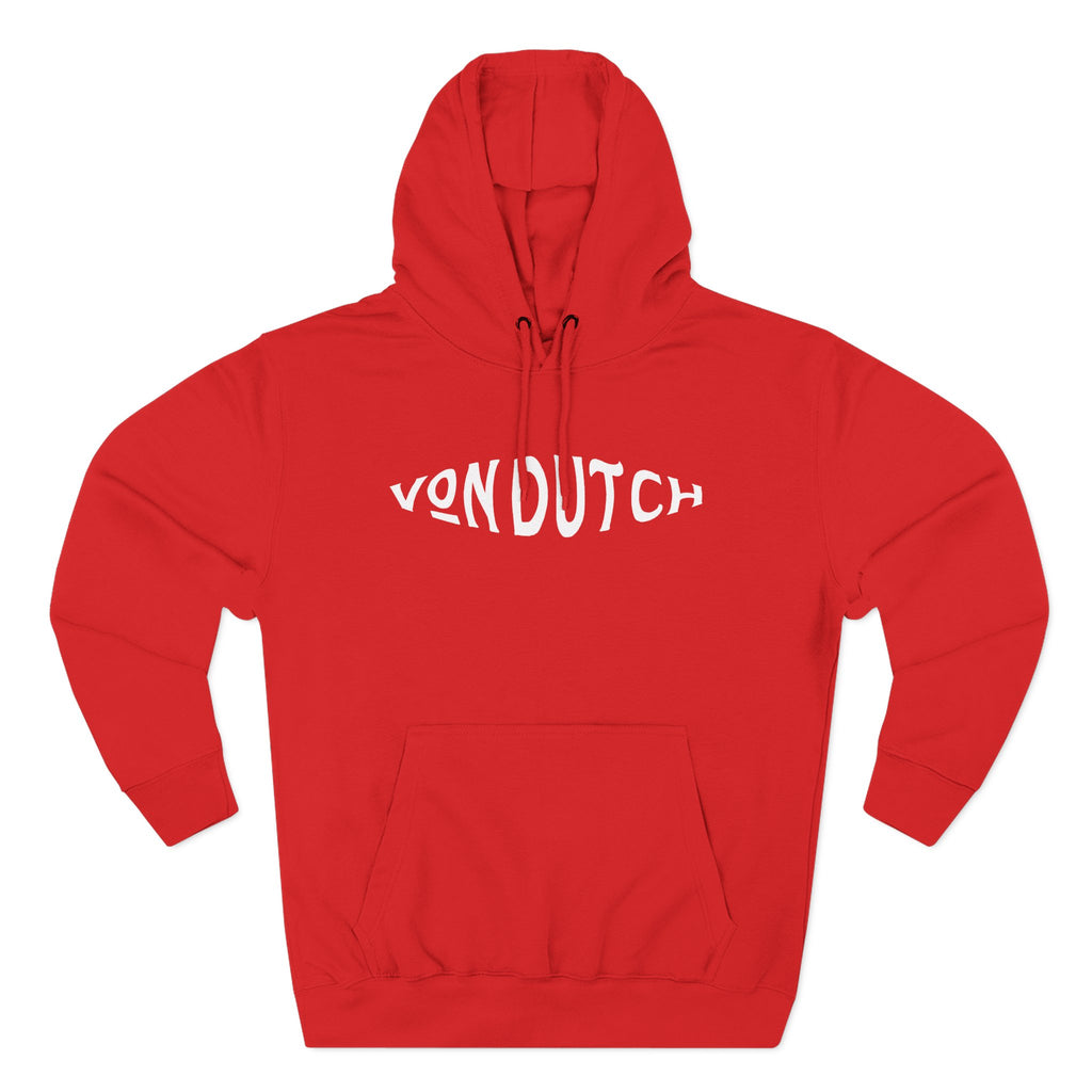 Von Dutch Three-Panel Fleece Hoodie