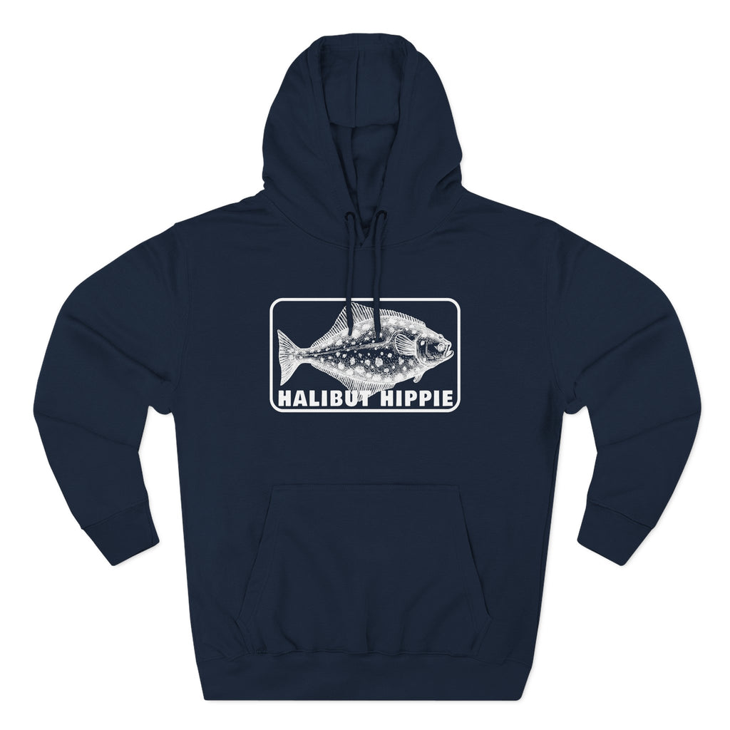 Halibut Hippie Three-Panel Fleece Hoodie 54N