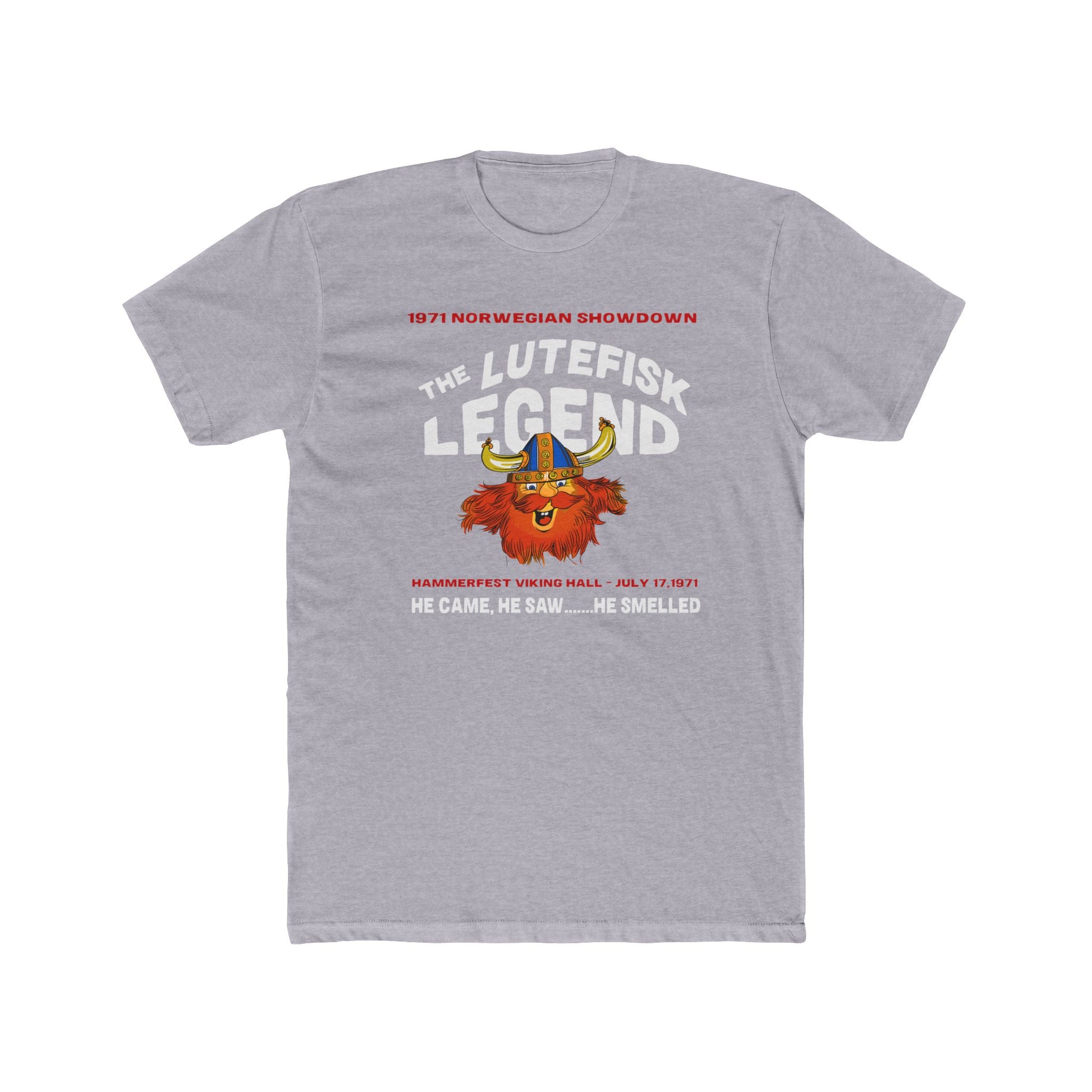 Lutefisk Legend Unisex Cotton Crew Tee