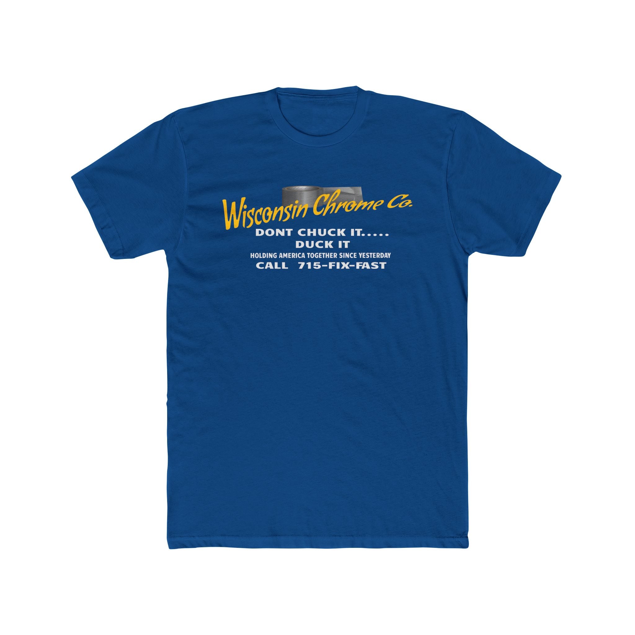 Wisconsin Chrome Unisex Cotton Crew Tee