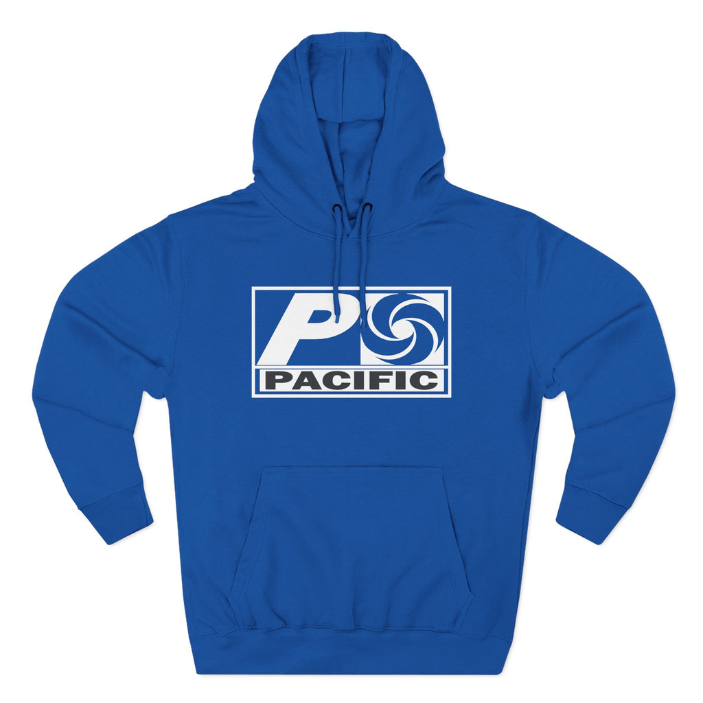 Pacific Swirl Three-Panel Fleece Hoodie 54N