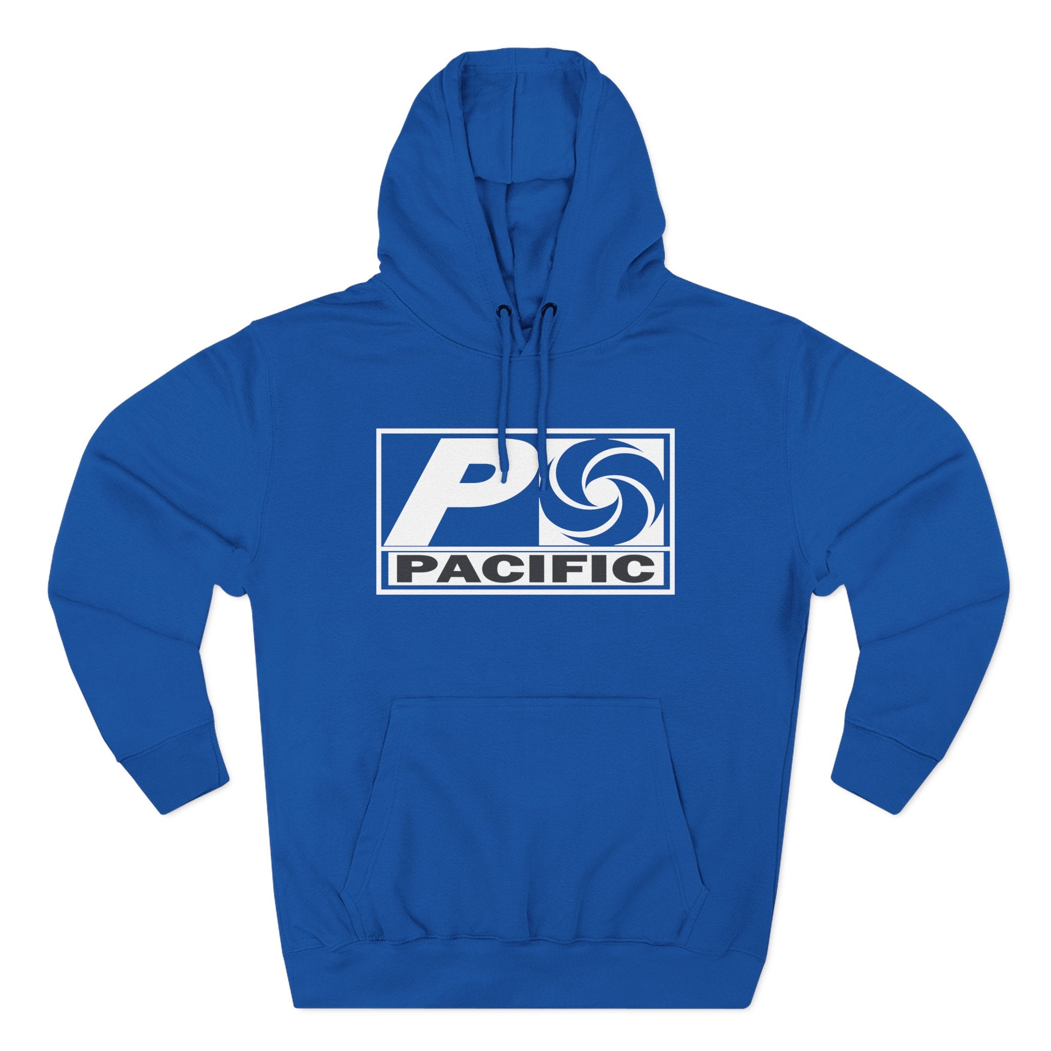 Pacific Swirl Three-Panel Fleece Hoodie 54N