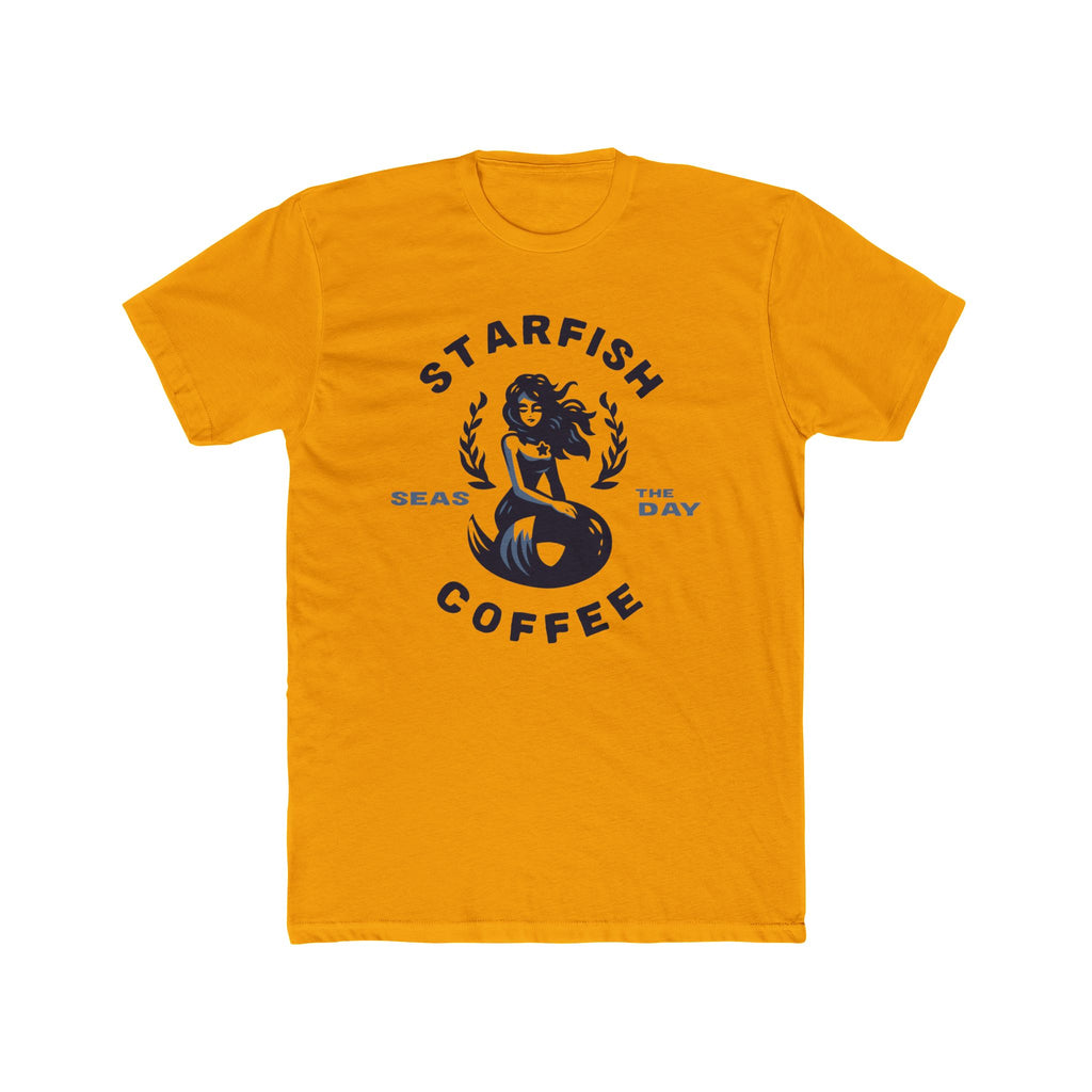 Starfish Coffee Unisex Cotton Crew Tee