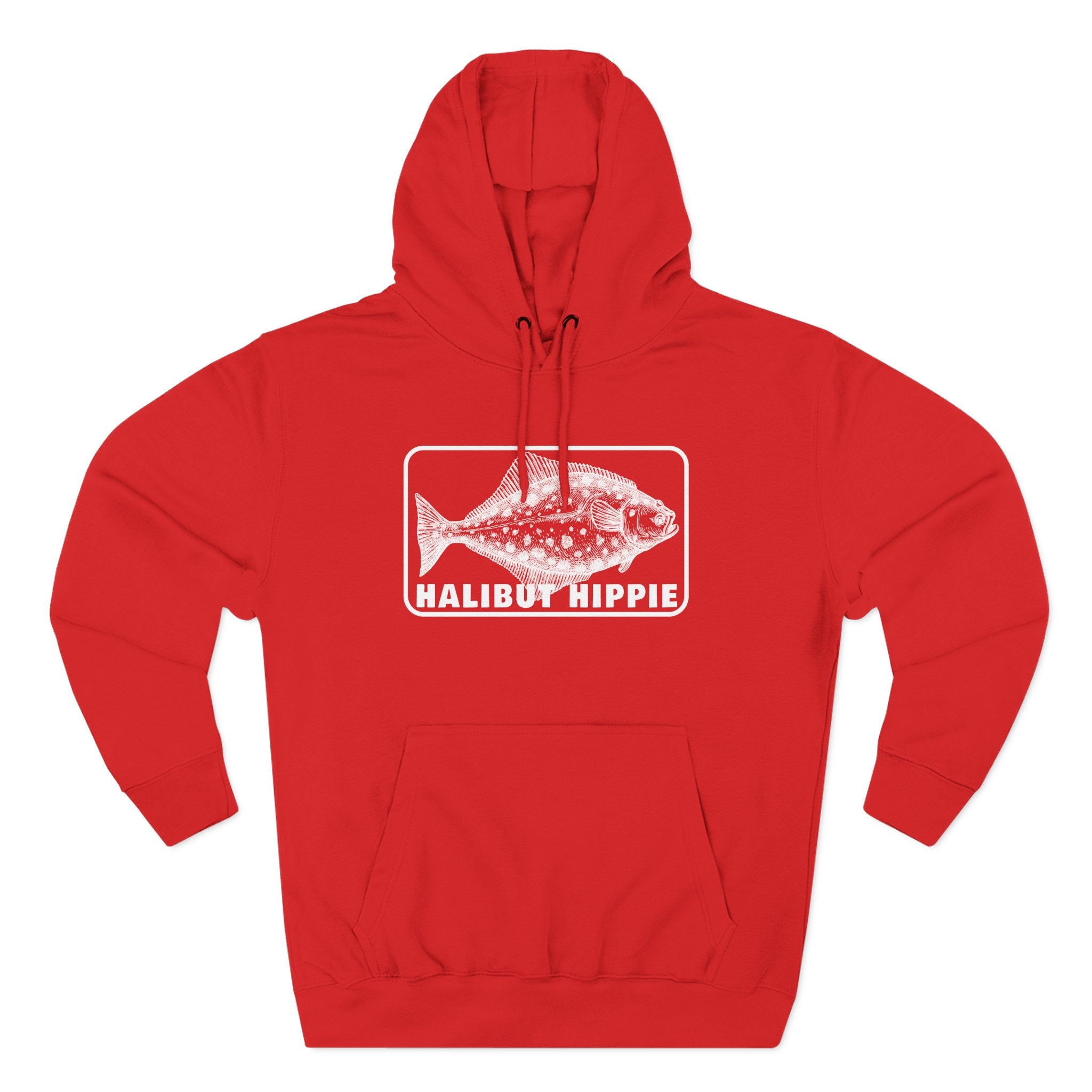 Halibut Hippie Three-Panel Fleece Hoodie 54N