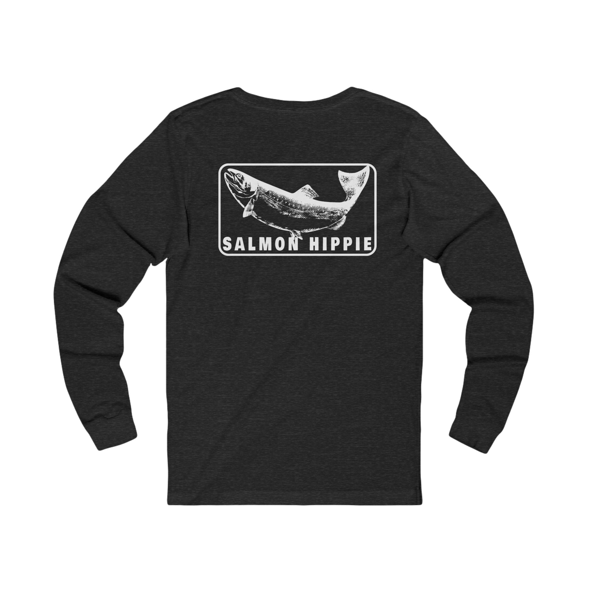 Salmon Hippie Unisex Jersey Long Sleeve Tee 54N
