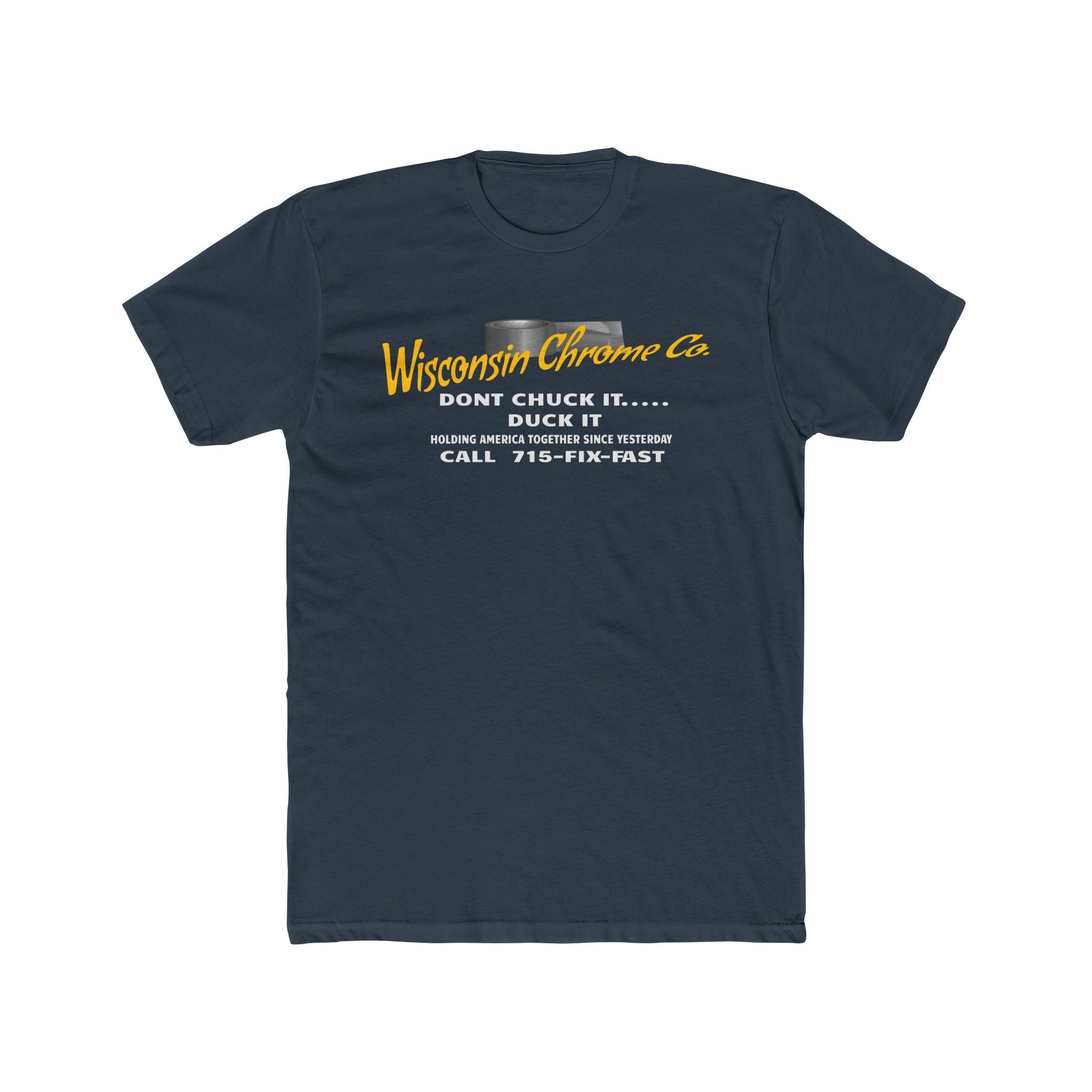 Wisconsin Chrome Unisex Cotton Crew Tee