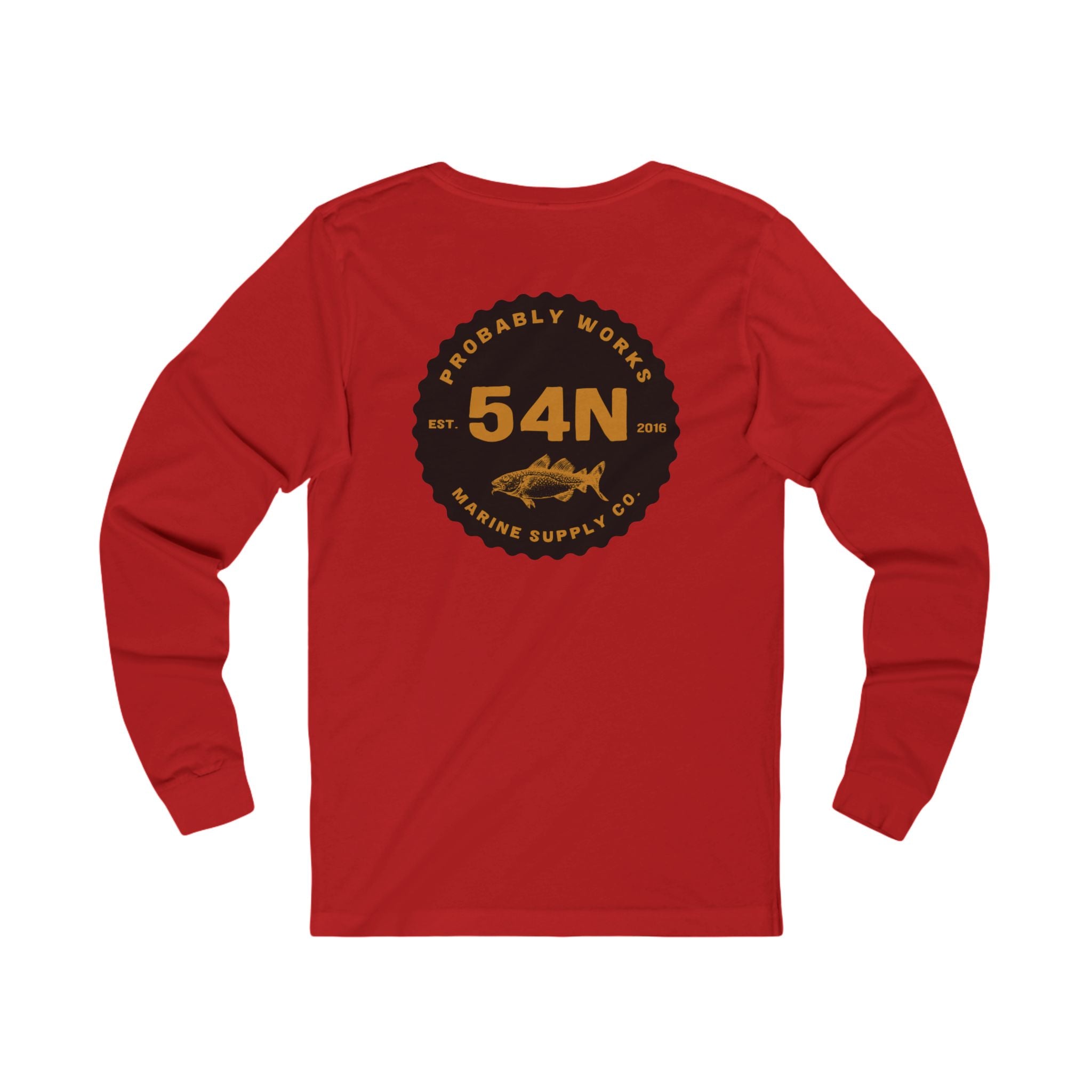 Probably Works Unisex Jersey Long Sleeve Tee 54N
