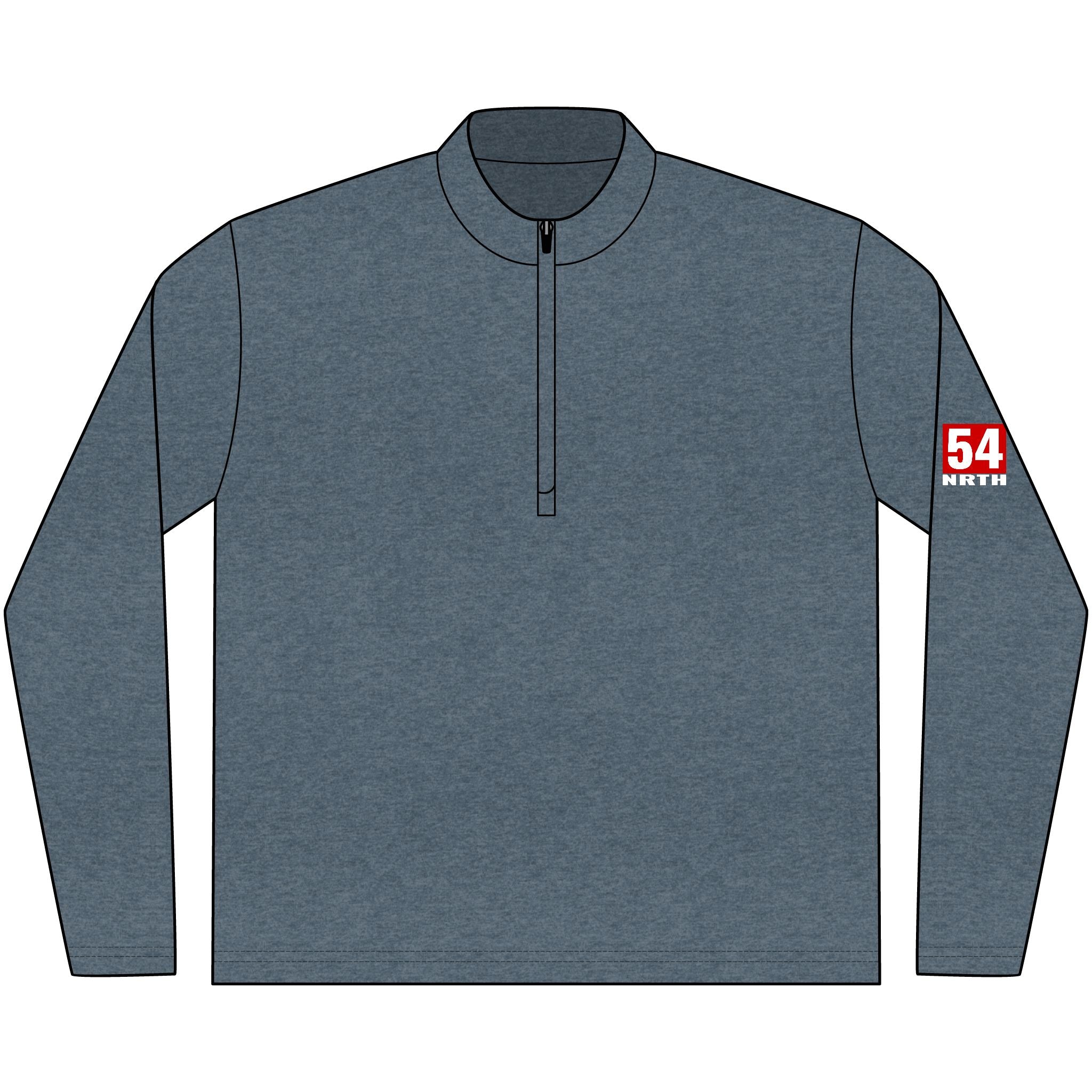 54 NRTH Sleeve TravisMathew Crestview 1-4-Zip Pullover – 54'NRTH