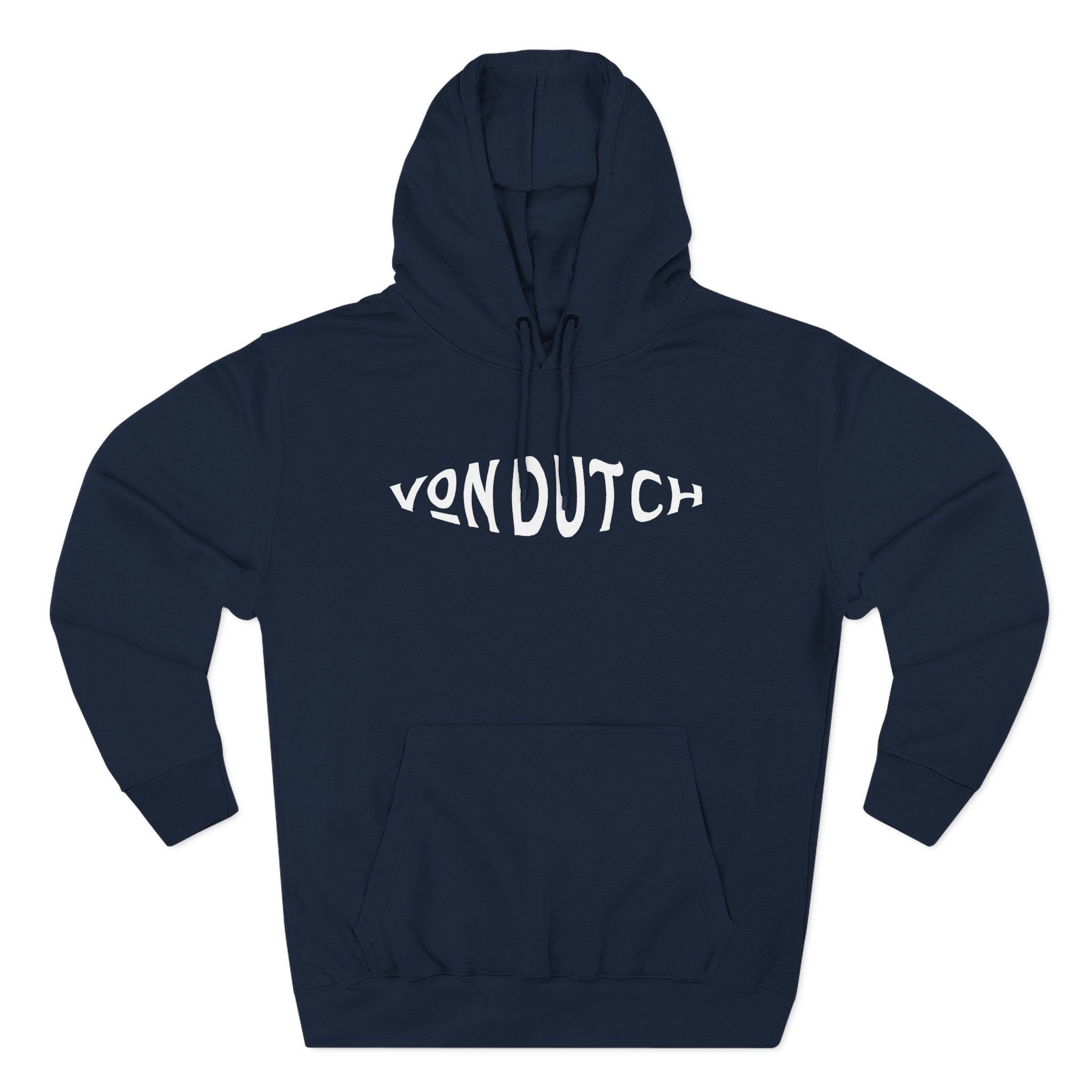 Von Dutch Three-Panel Fleece Hoodie