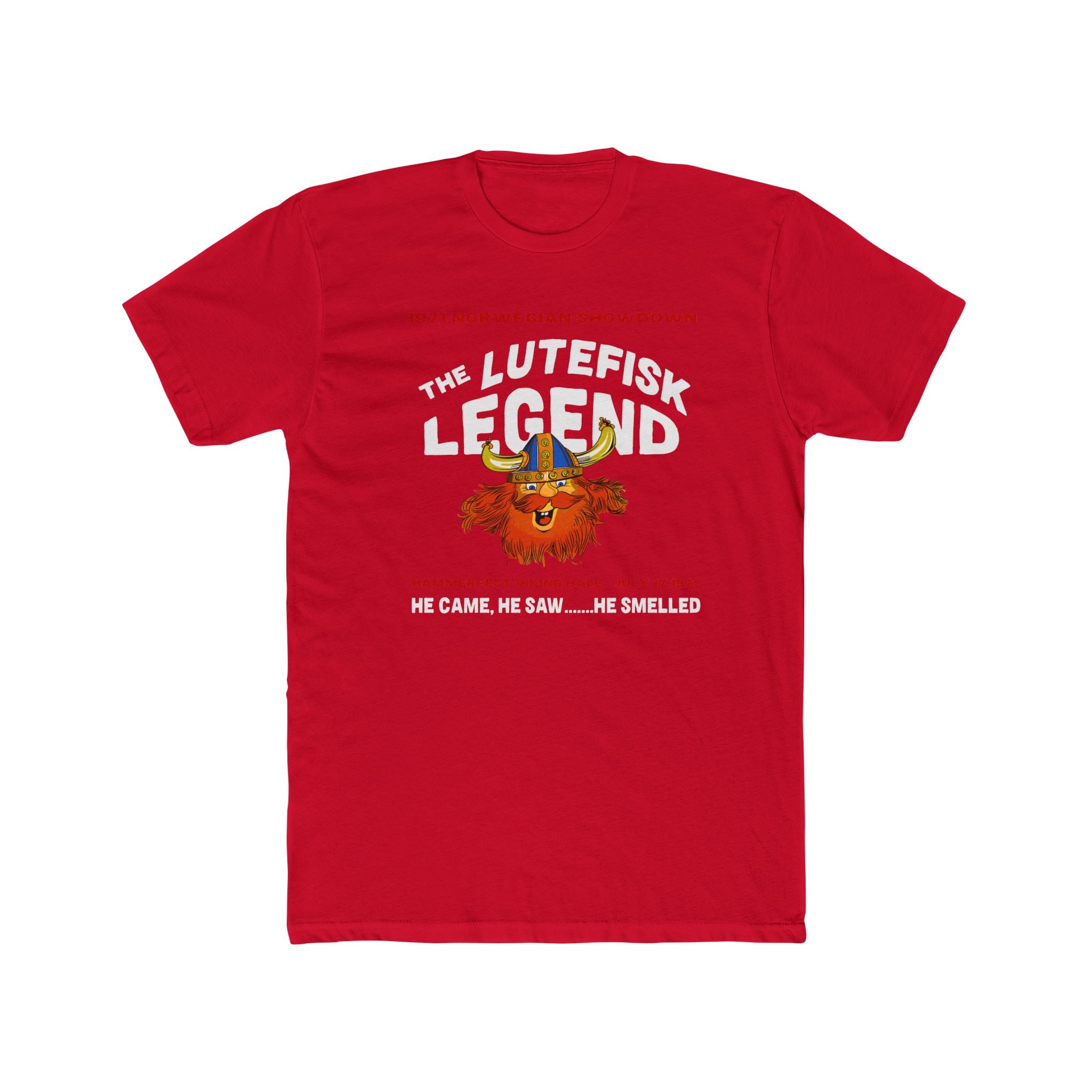 Lutefisk Legend Unisex Cotton Crew Tee
