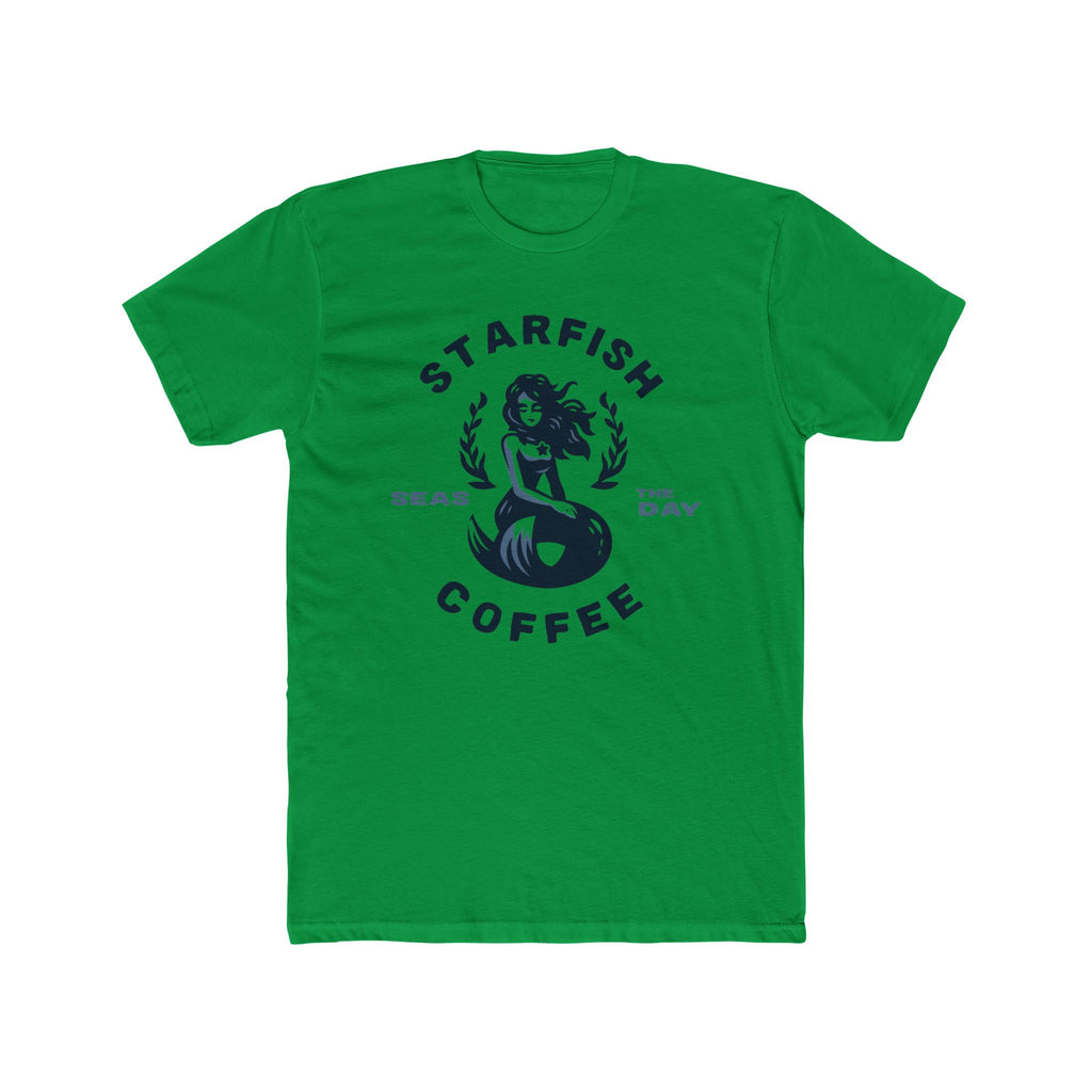 Starfish Coffee Unisex Cotton Crew Tee