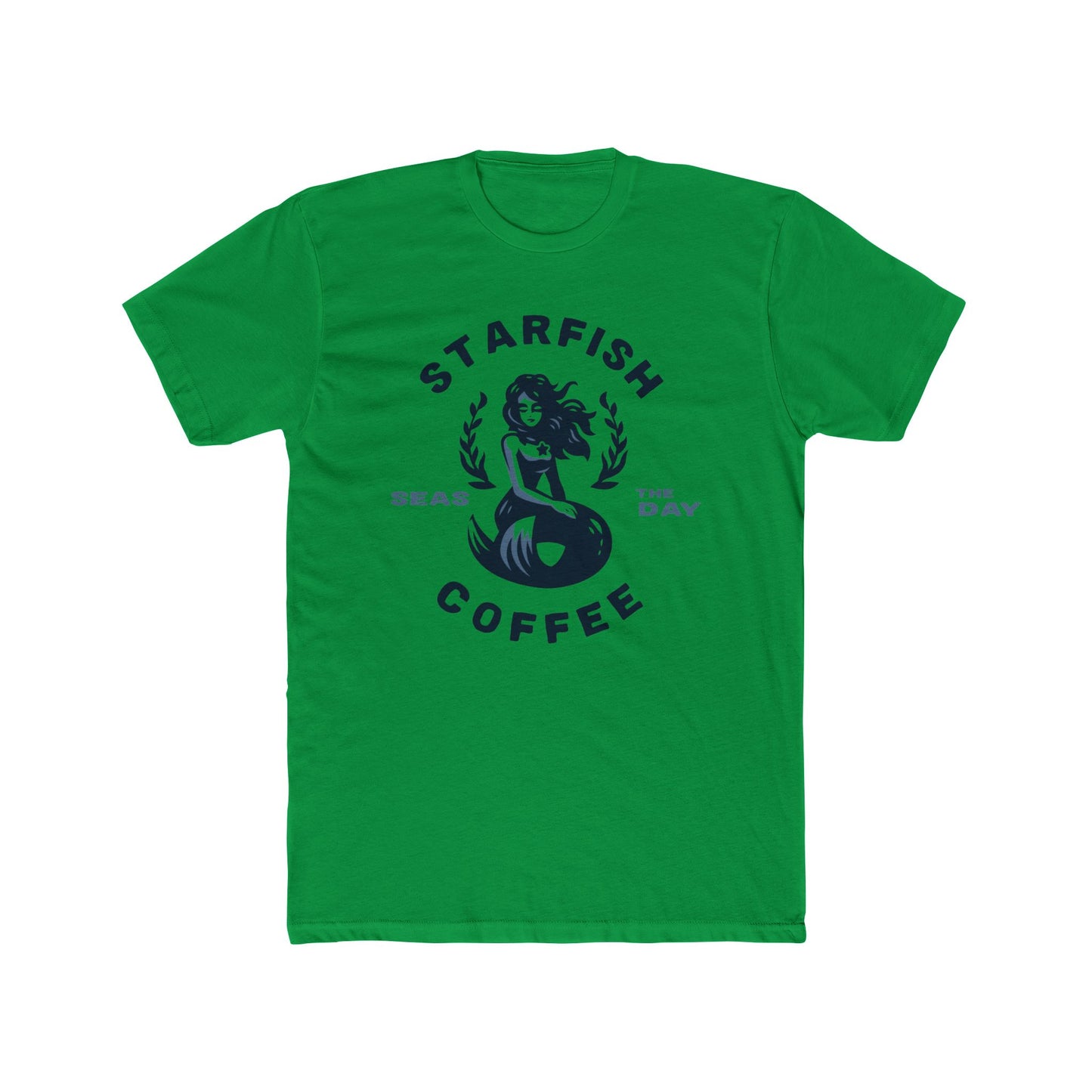 Starfish Coffee Unisex Cotton Crew Tee