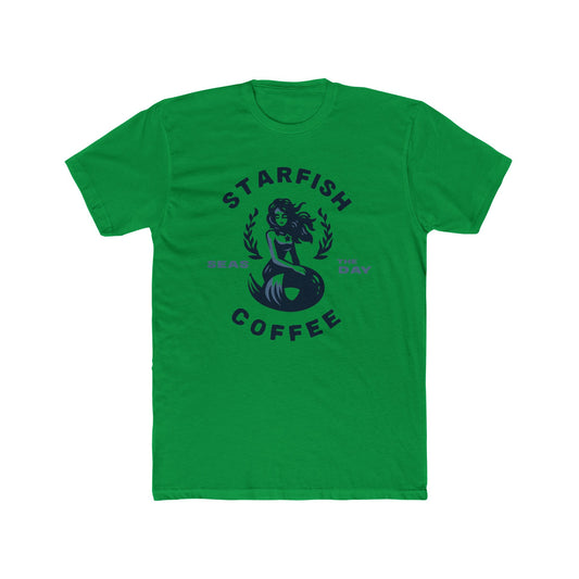 Starfish Coffee Unisex Cotton Crew Tee