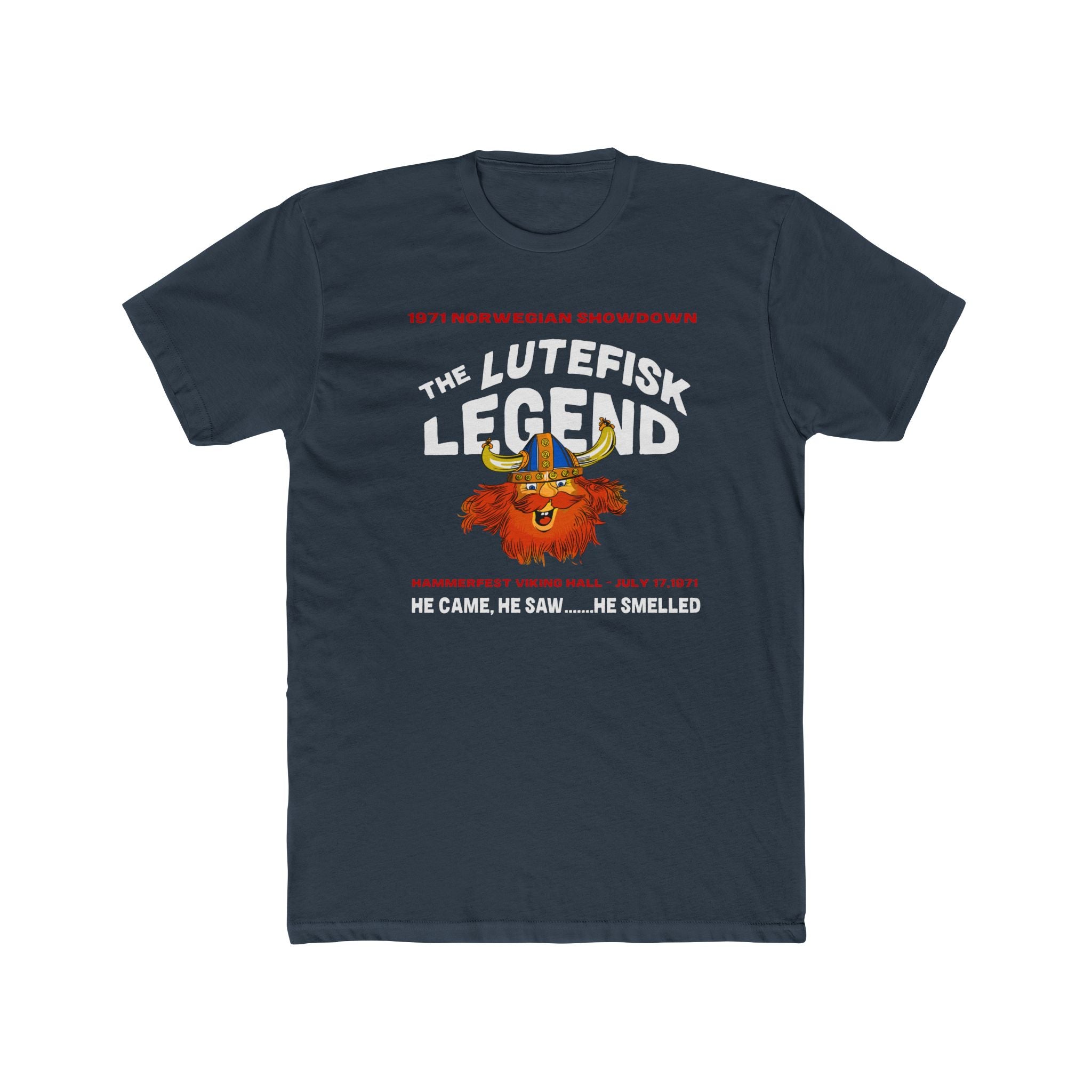 Lutefisk Legend Unisex Cotton Crew Tee