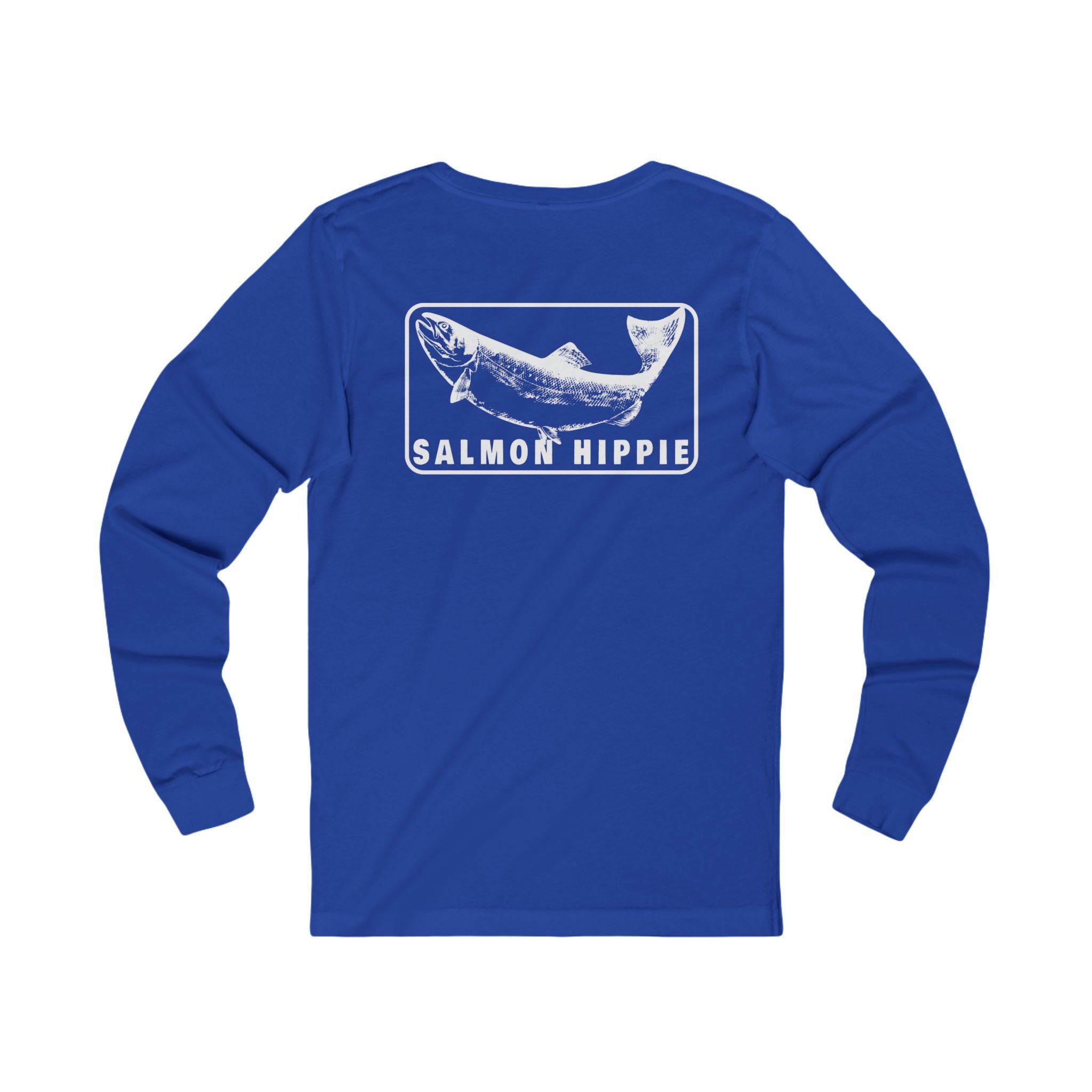 Salmon Hippie Unisex Jersey Long Sleeve Tee 54N