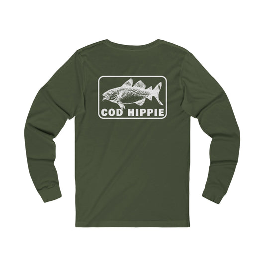 Cod Hippie Long Sleeve Crewneck Tee