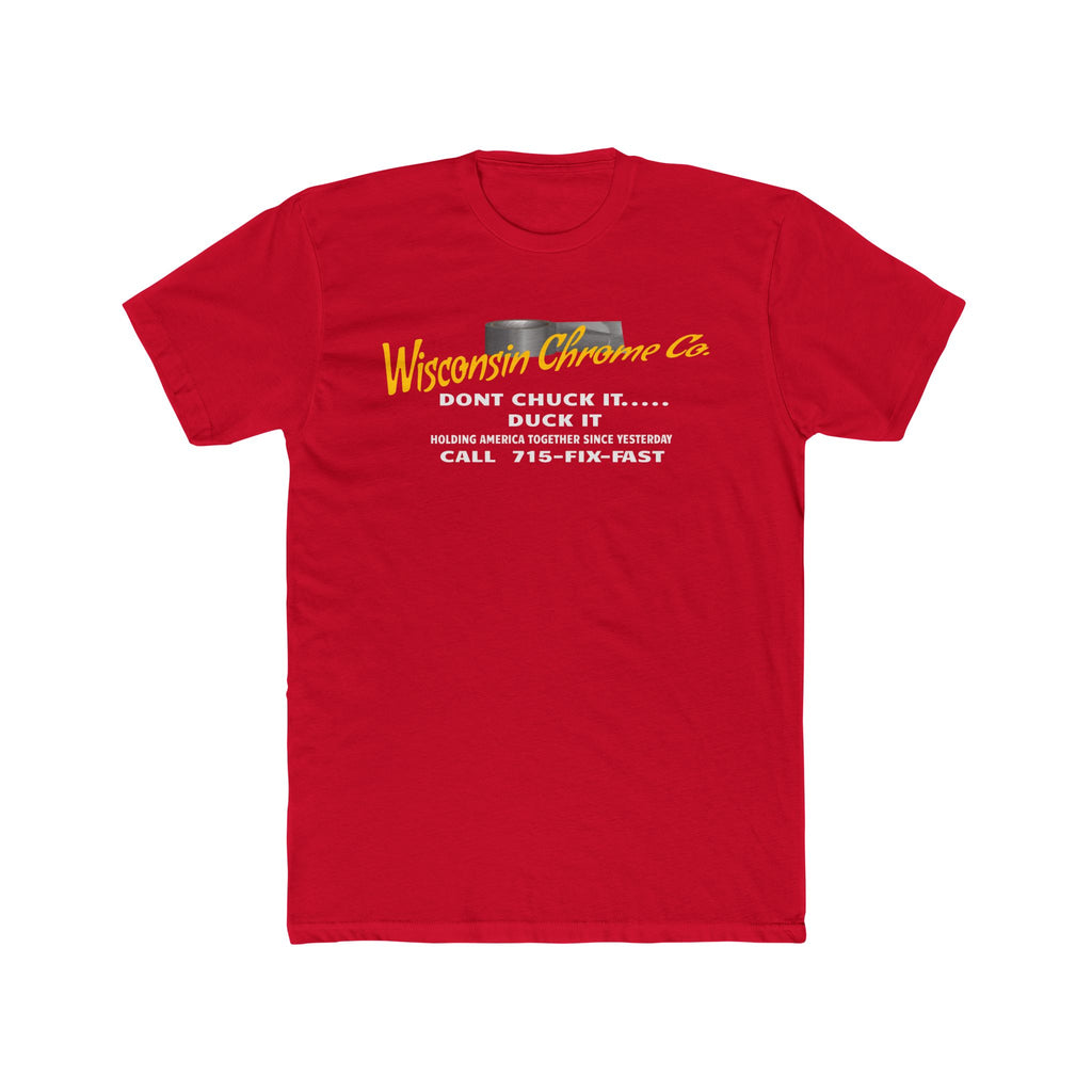 Wisconsin Chrome Unisex Cotton Crew Tee