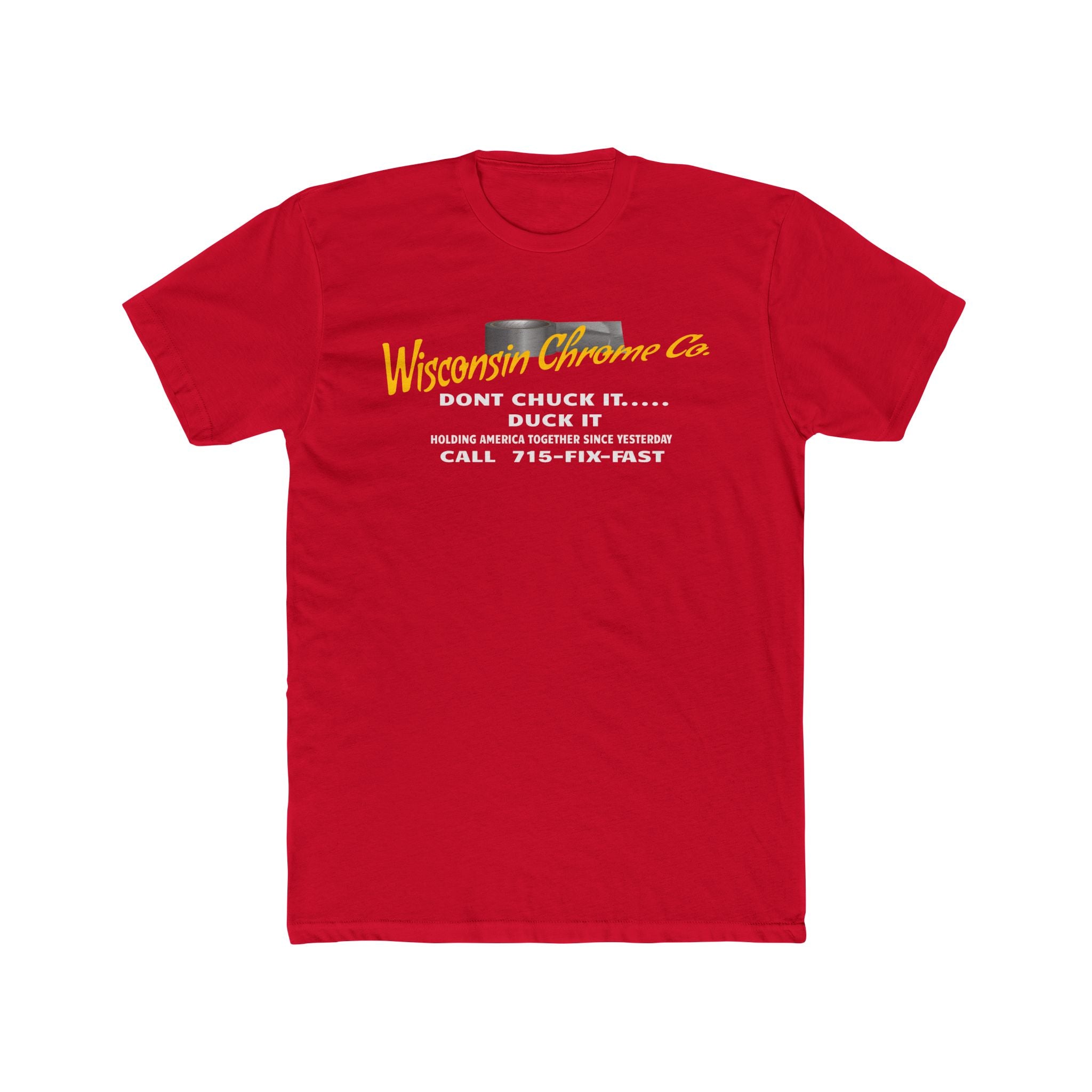 Wisconsin Chrome Unisex Cotton Crew Tee