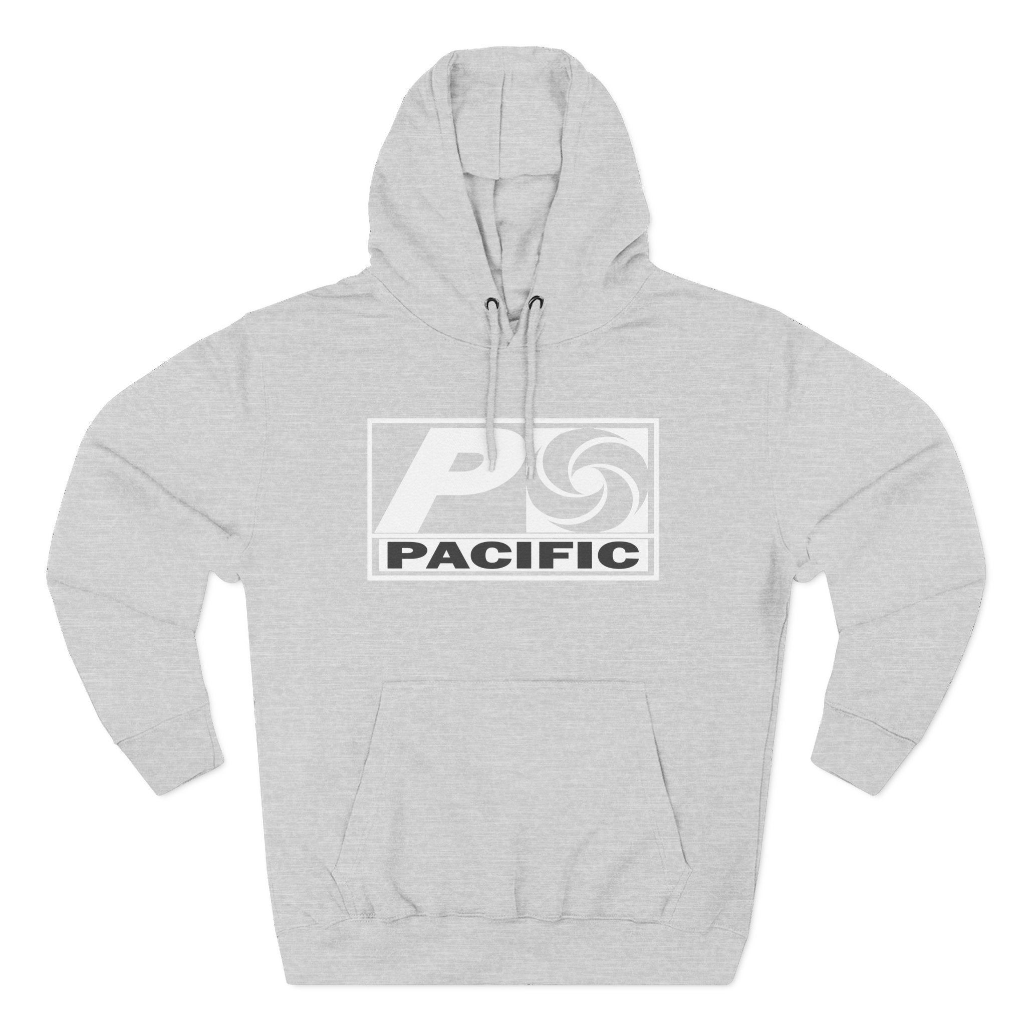 Pacific Swirl Three-Panel Fleece Hoodie 54N