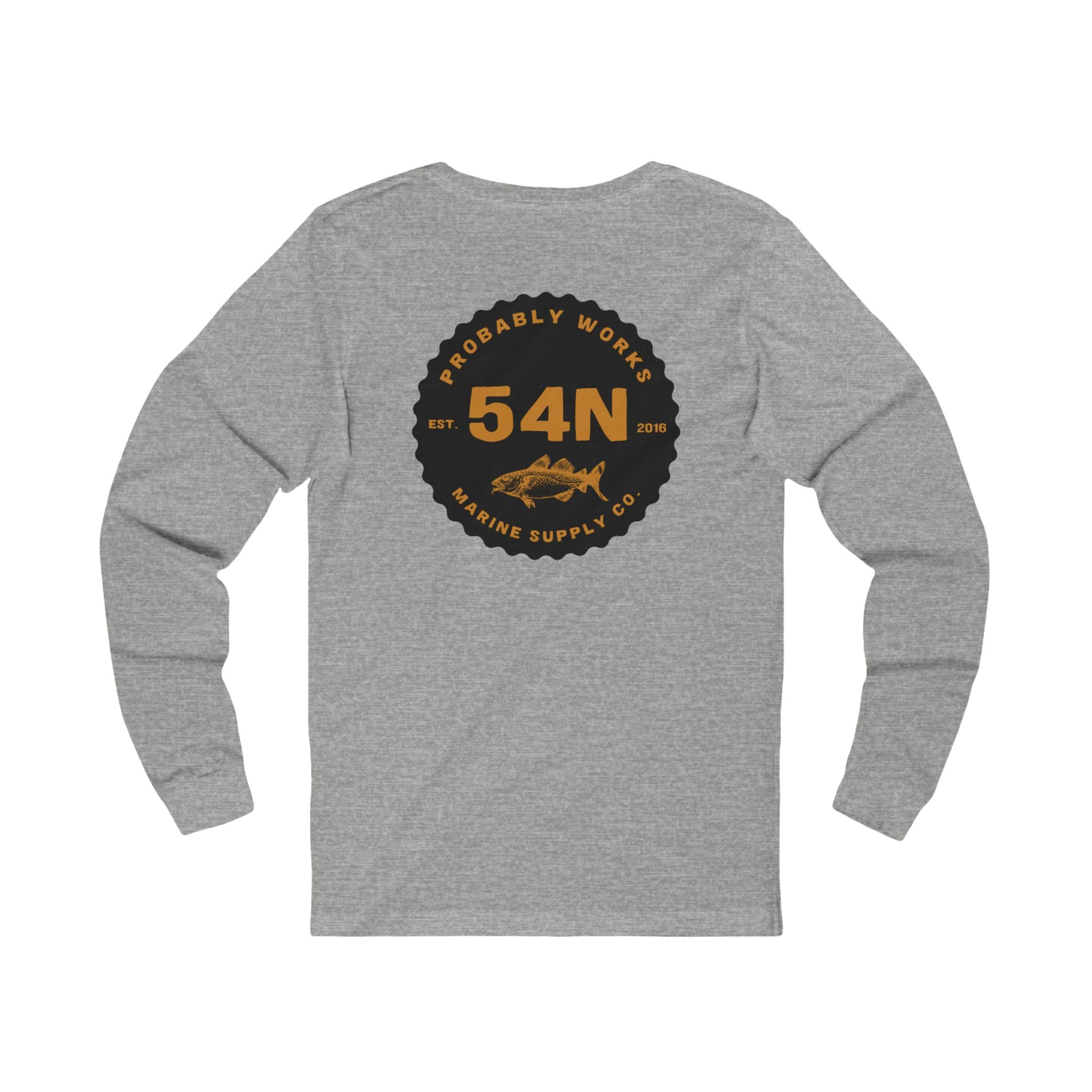 Probably Works Unisex Jersey Long Sleeve Tee 54N