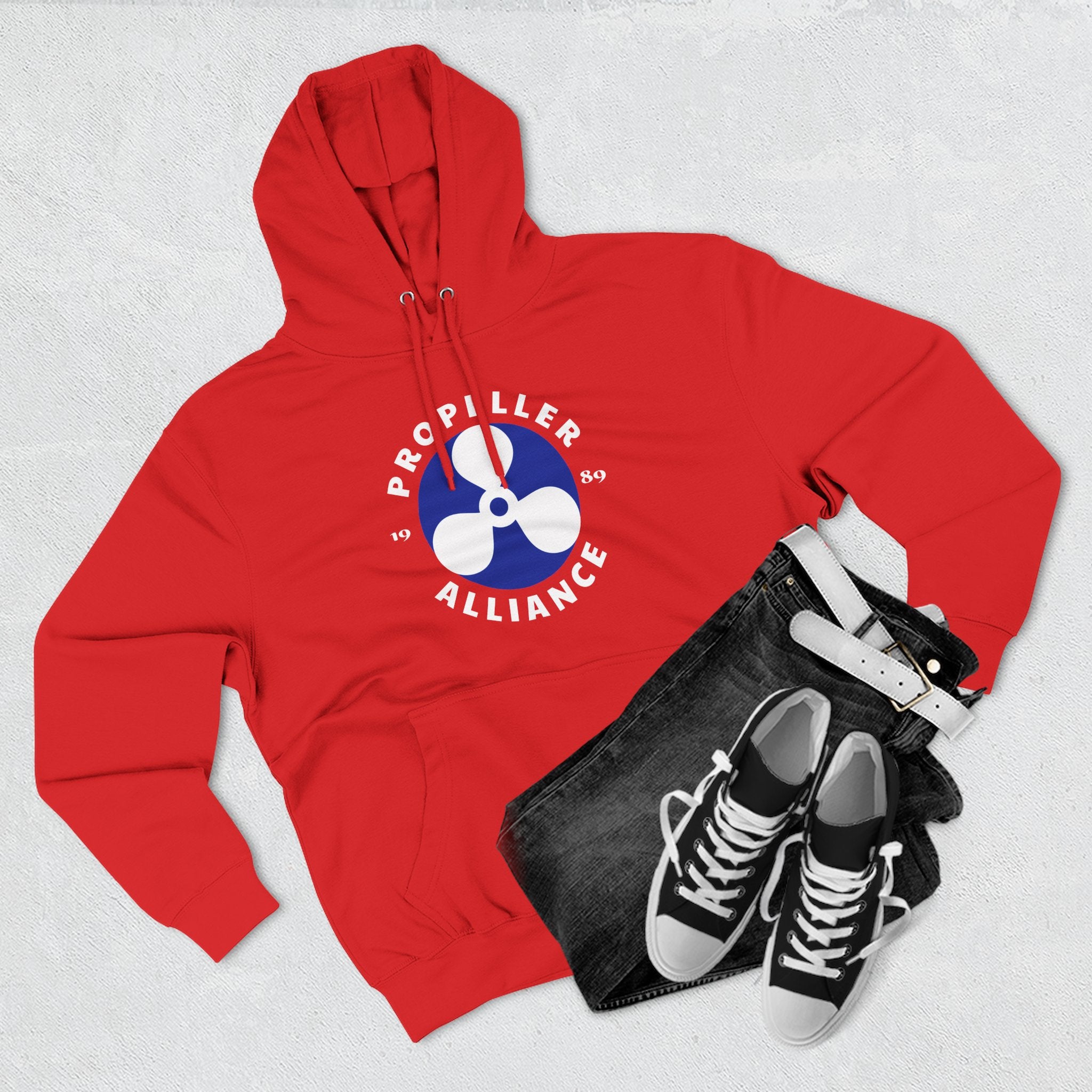 Propeller Alliance Three-Panel Fleece Hoodie 54N