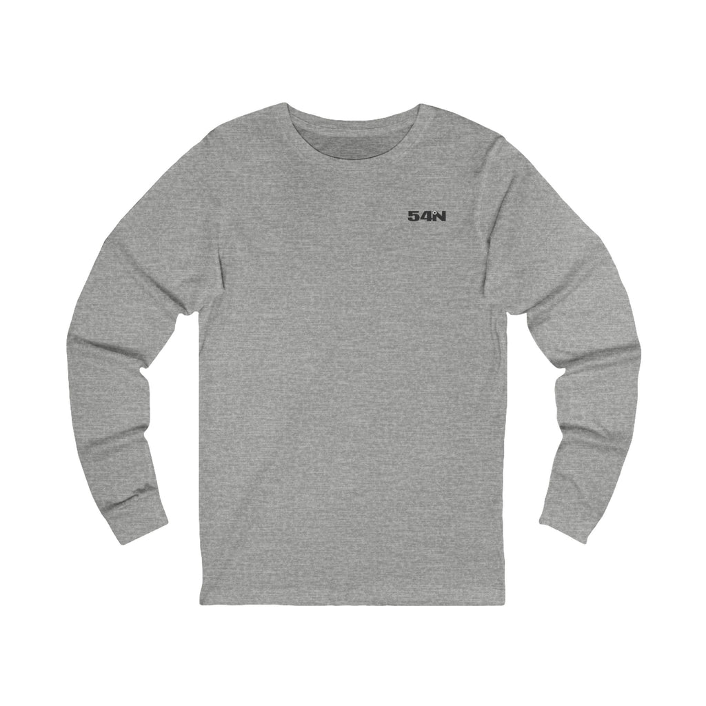 Salmon Hippie Unisex Jersey Long Sleeve Tee 54N