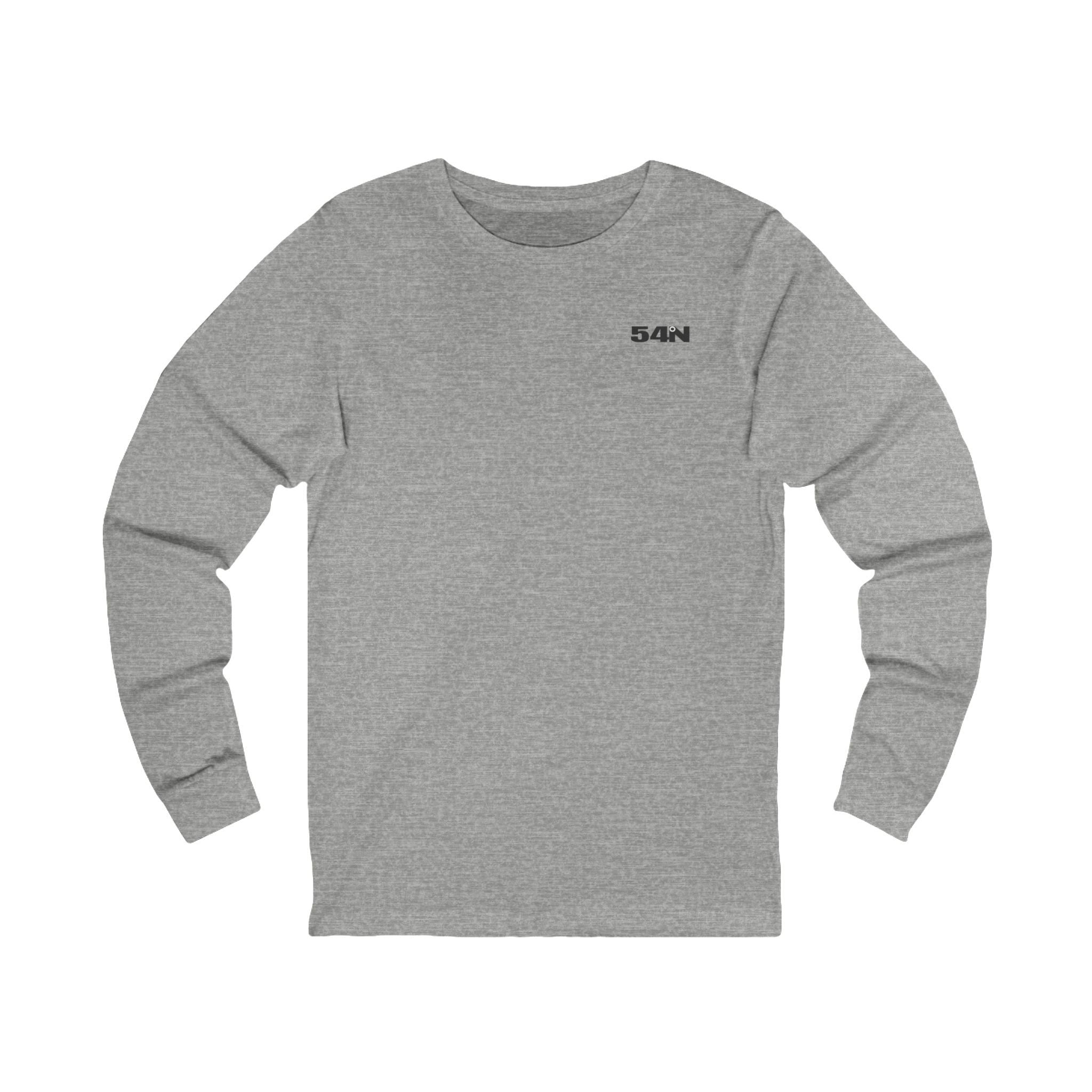 Salmon Hippie Unisex Jersey Long Sleeve Tee 54N