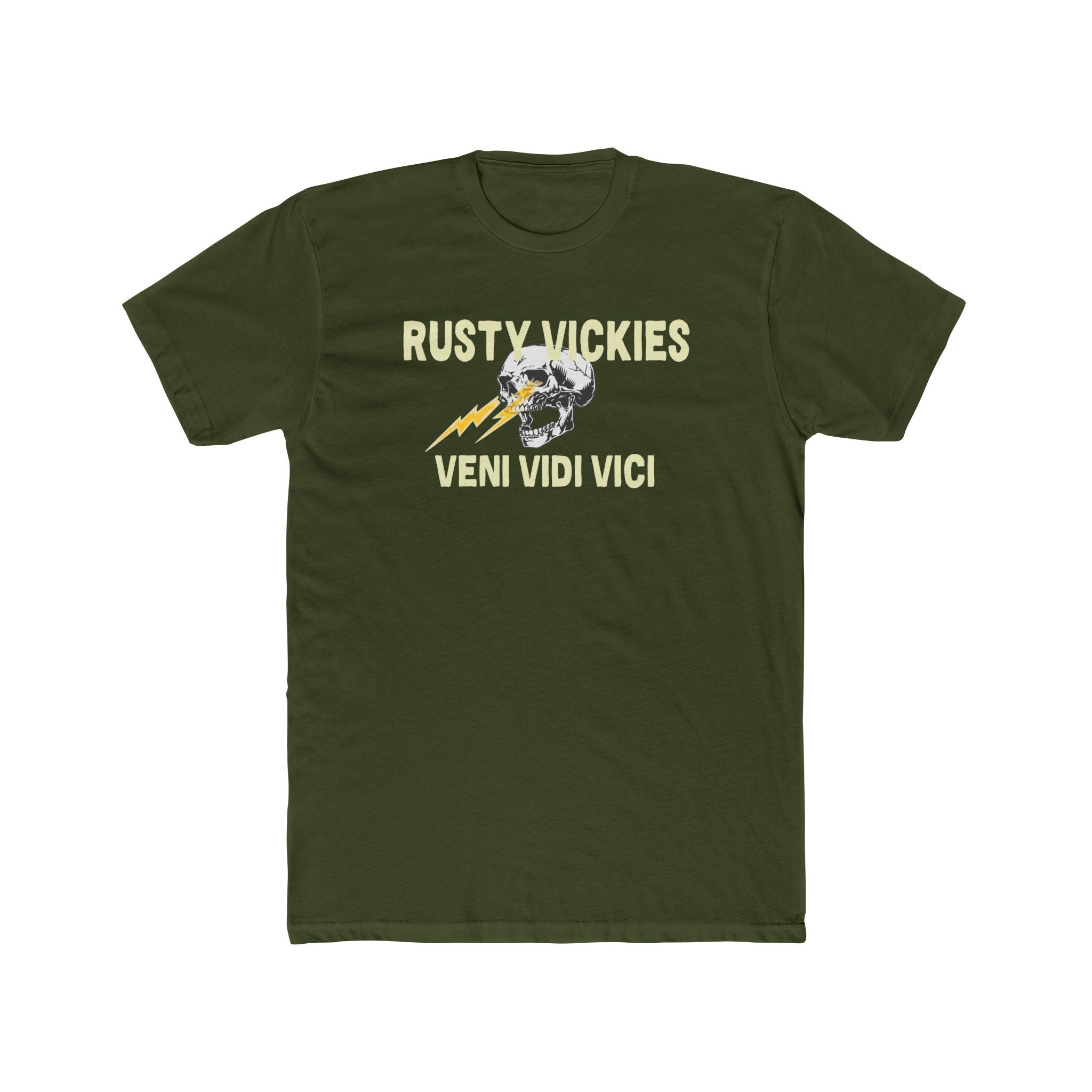 Rusty Vickies Unisex Cotton Crew Tee