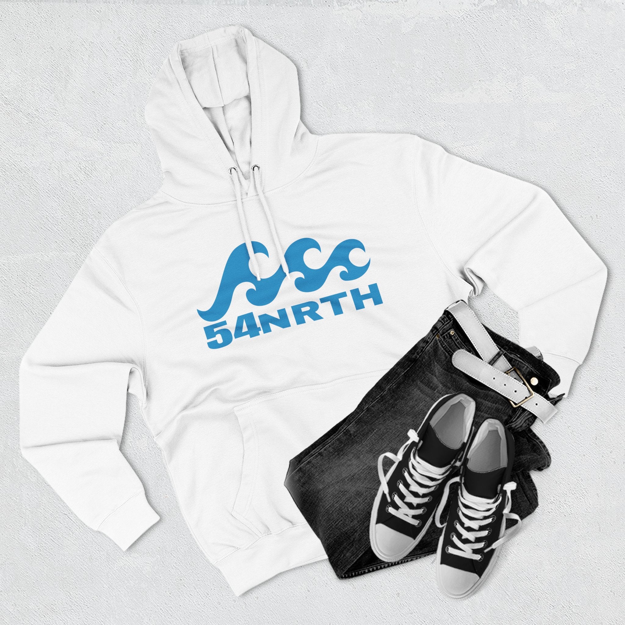 Wave Rider Three-Panel Fleece Hoodie 54N