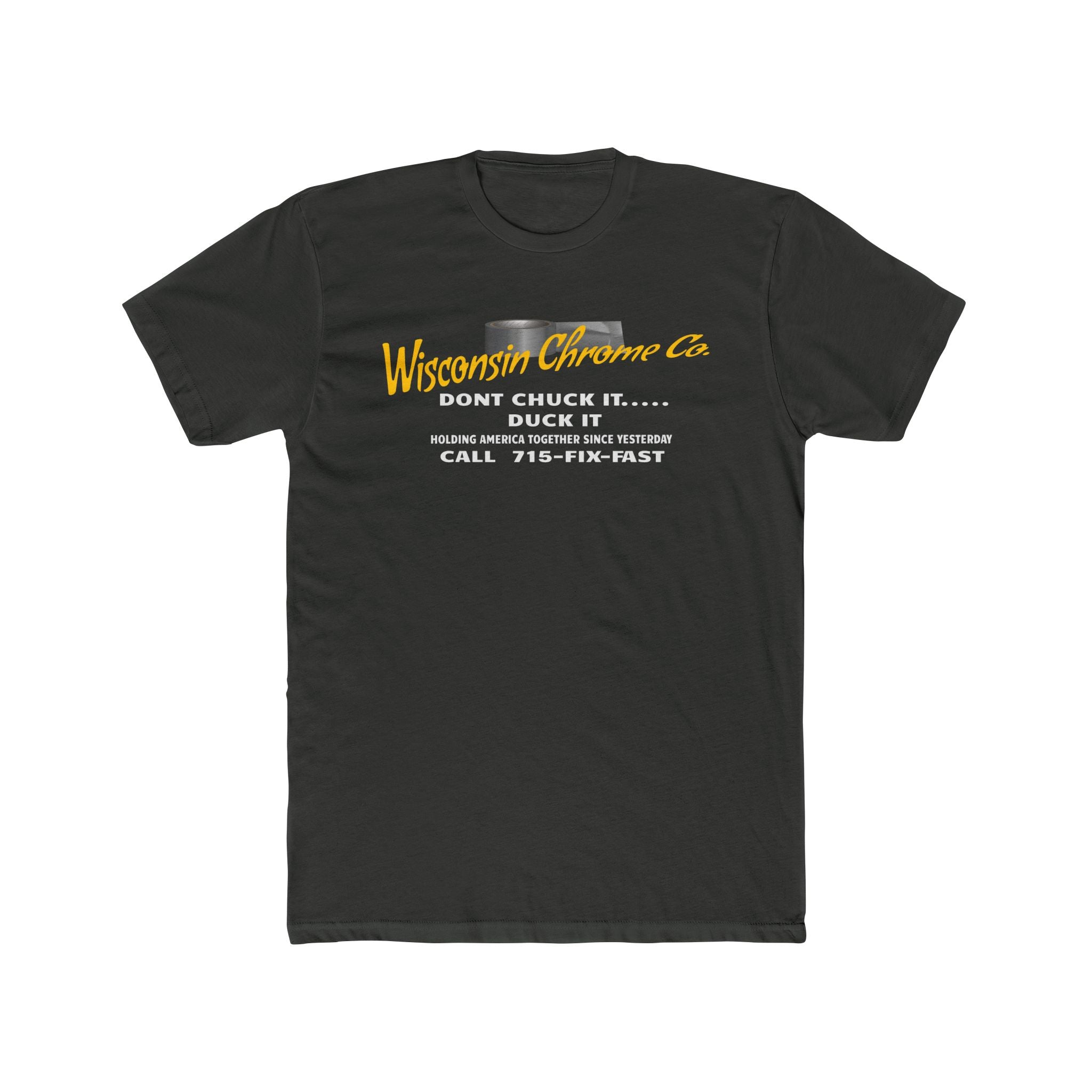 Wisconsin Chrome Unisex Cotton Crew Tee