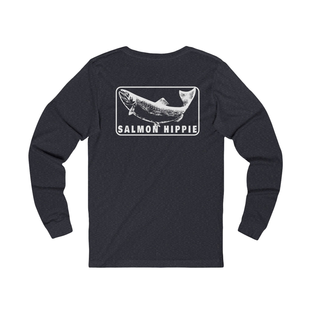 Salmon Hippie Unisex Jersey Long Sleeve Tee 54N