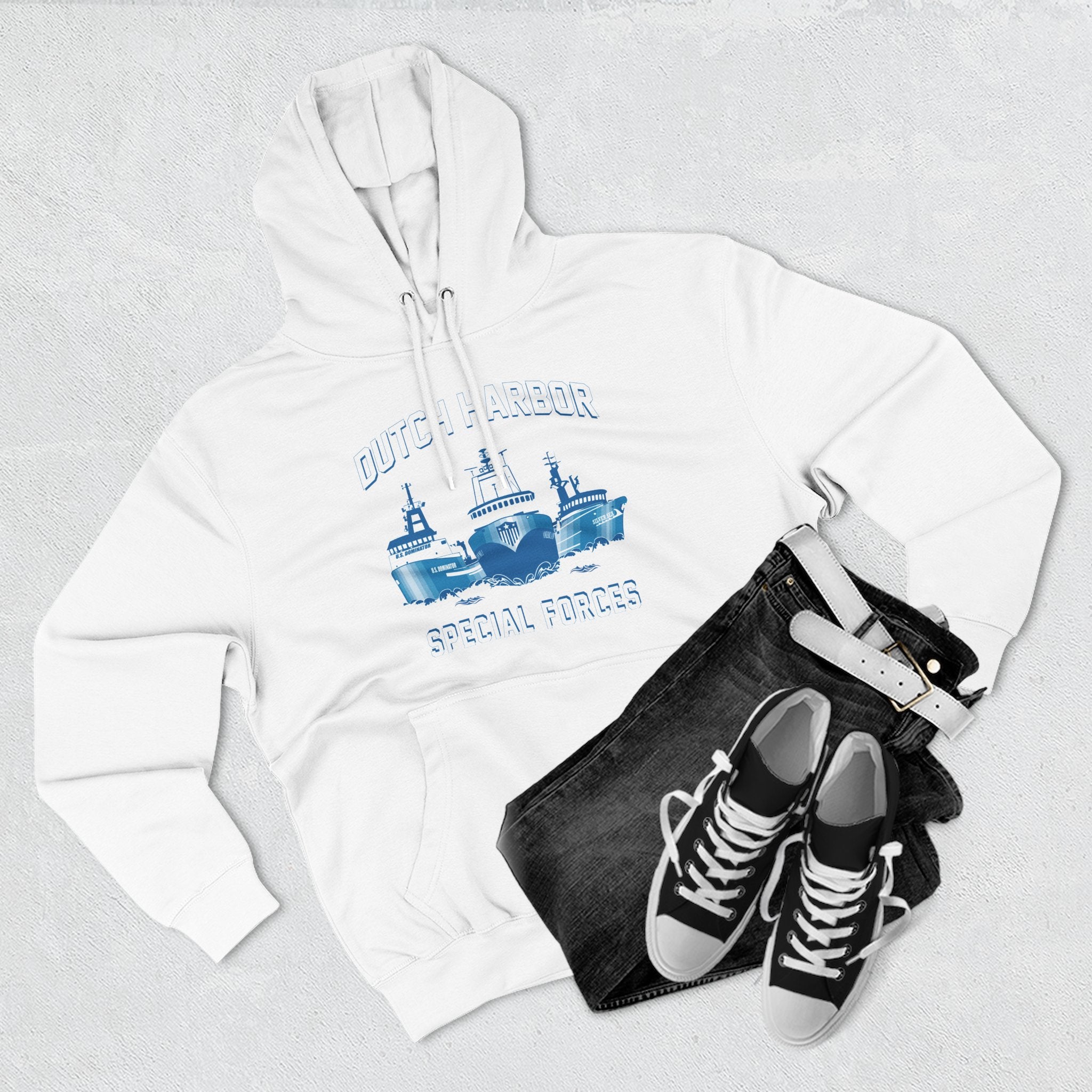 DHSF Three-Panel Fleece Hoodie 54N