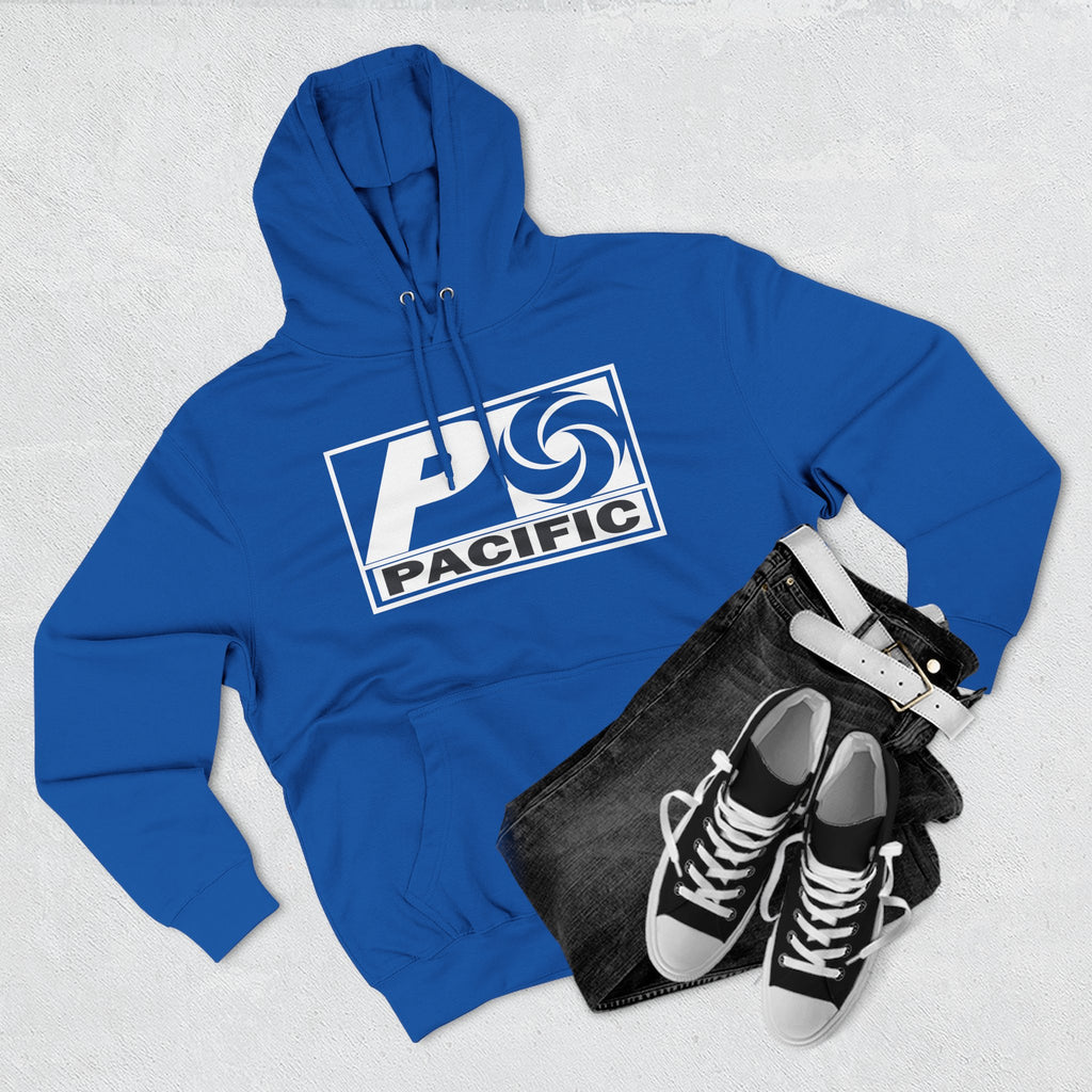 Pacific Swirl Three-Panel Fleece Hoodie 54N